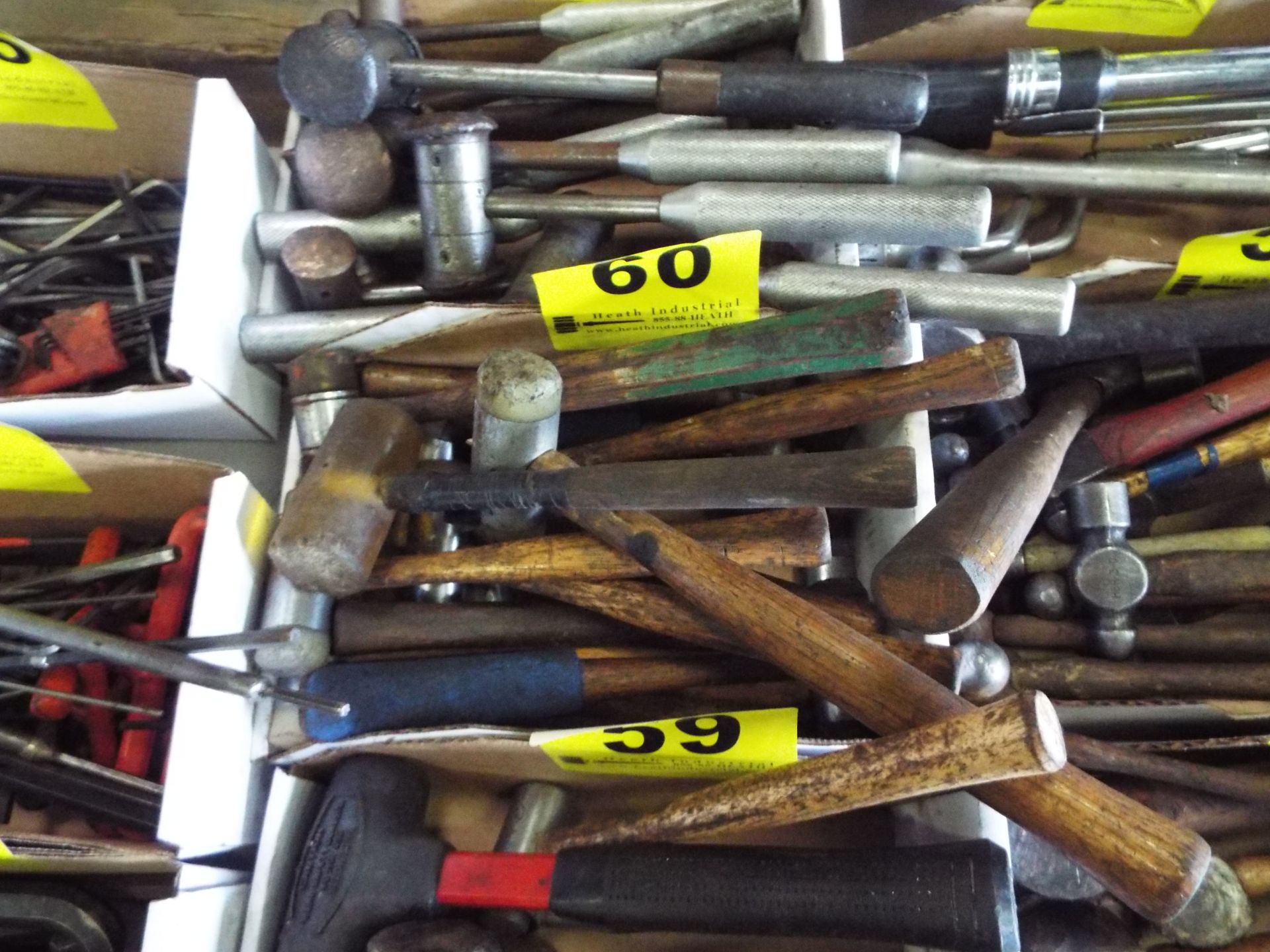 ASSORTED PLASTIC HAMMERS