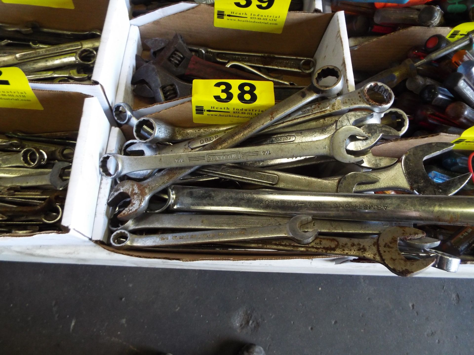 ASSORTED COMBINATION WRENCHES