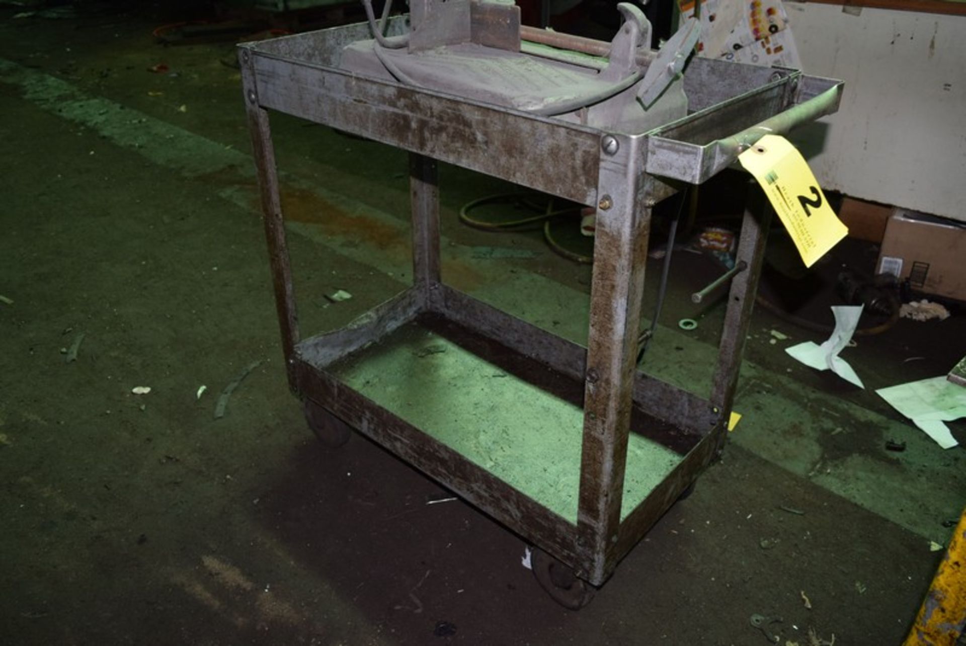 4-WHEEL STEEL SHOP CART