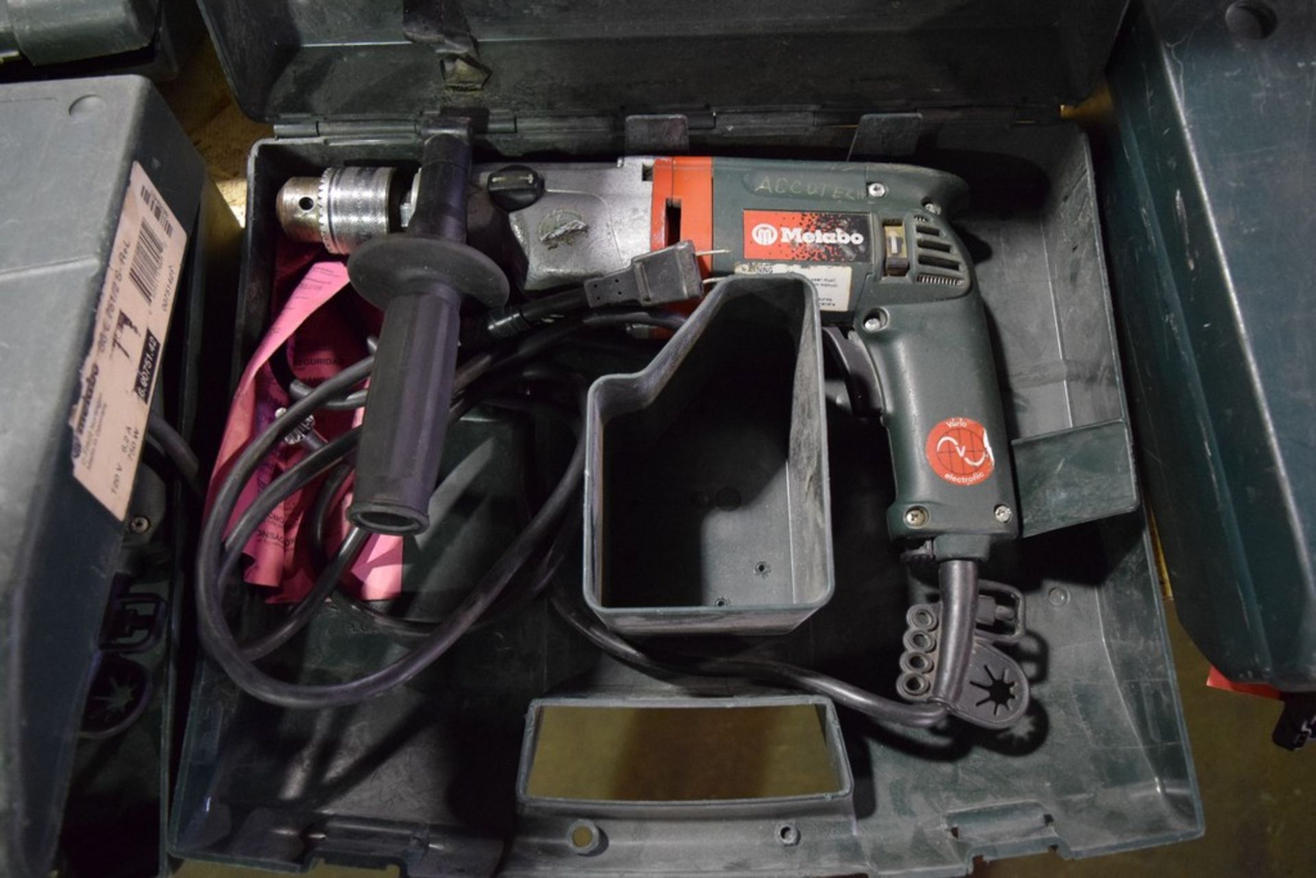 METABO MODEL 00751421 CORDED ELECTRIC DRILL IN CASE - Image 2 of 2