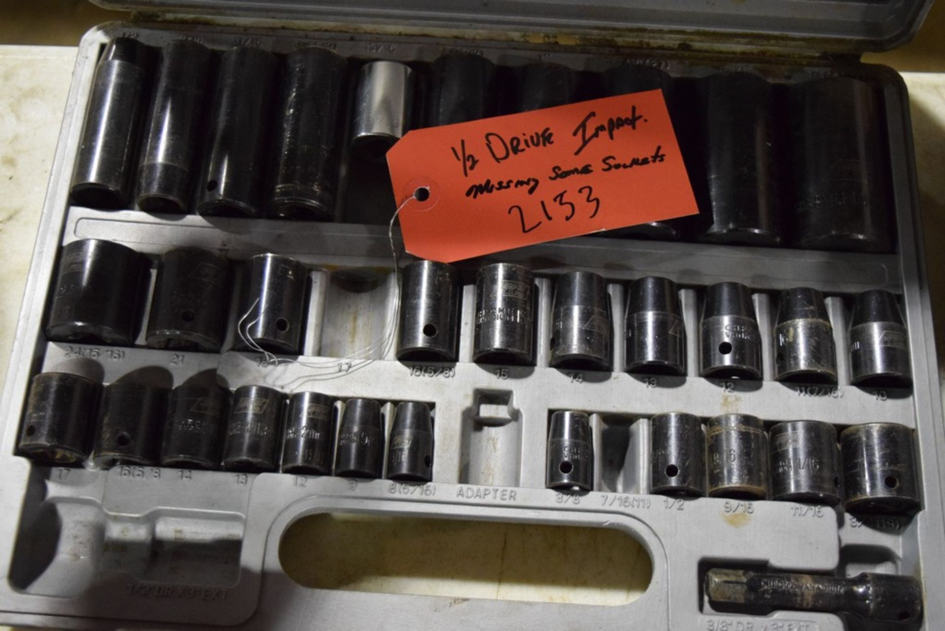 AIR IMPACT SOCKET SET IN CASE - Image 2 of 2