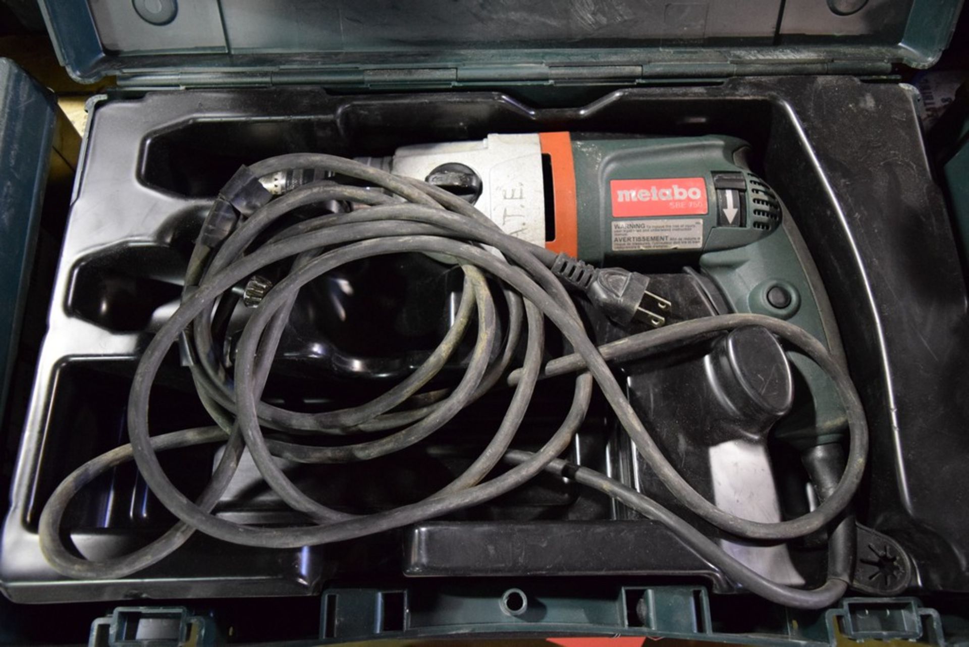 METABO MODEL 00760421 CORDED ELECTRIC DRILL IN CASE - Image 2 of 2