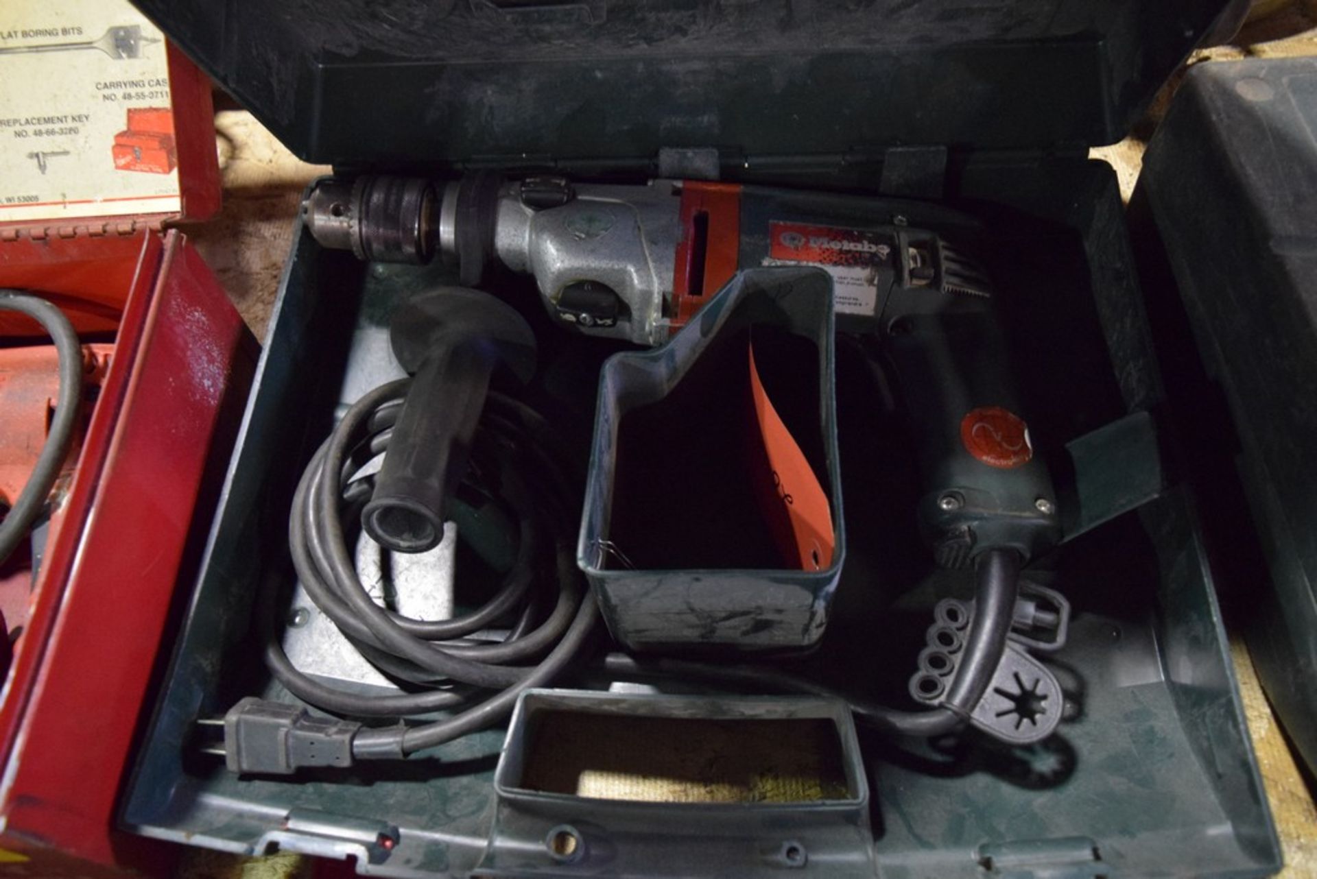 METABO MODEL 00751421 CORDED ELECTRIC DRILL IN CASE - Image 2 of 2