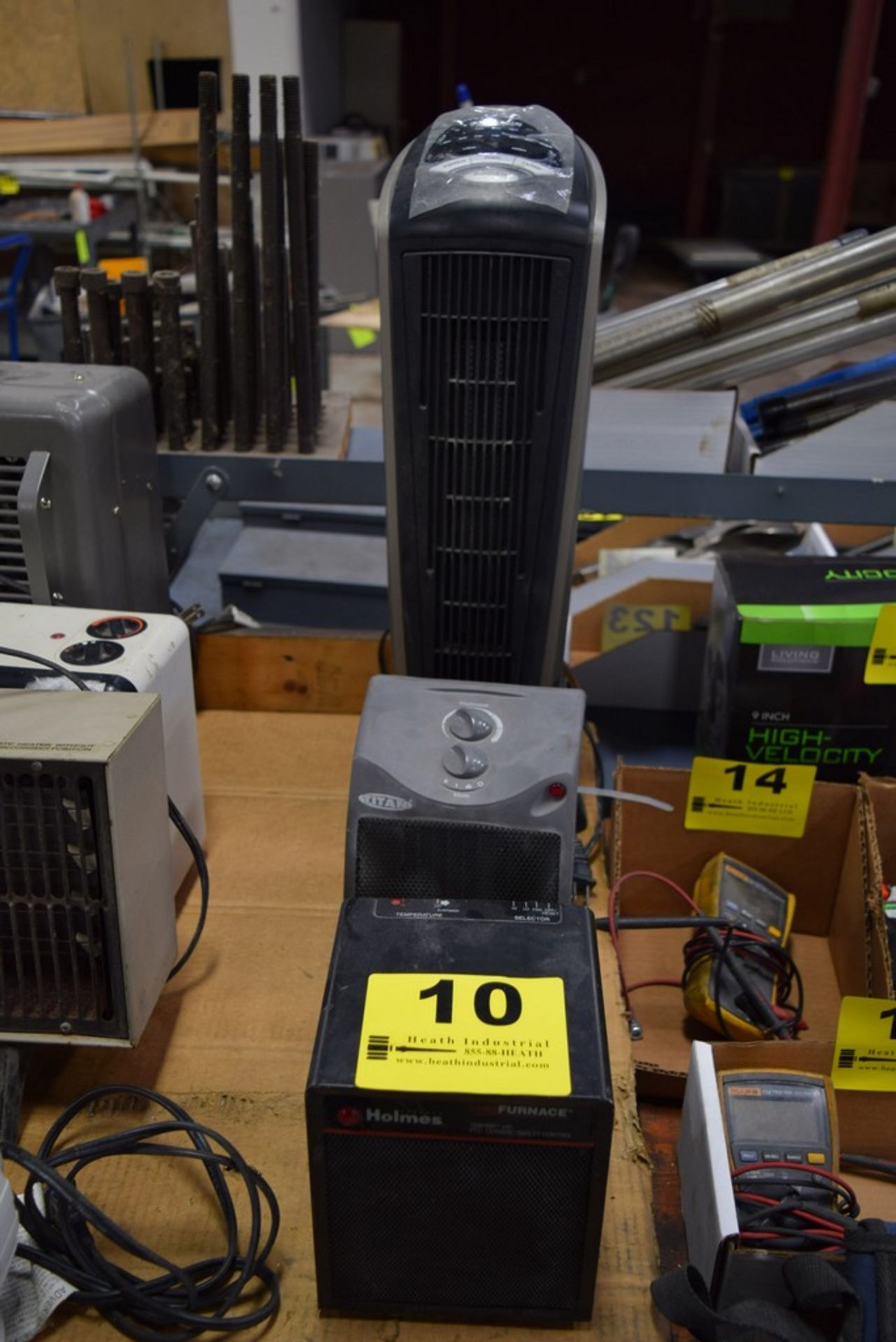 (3) ASSORTED SPACE HEATERS