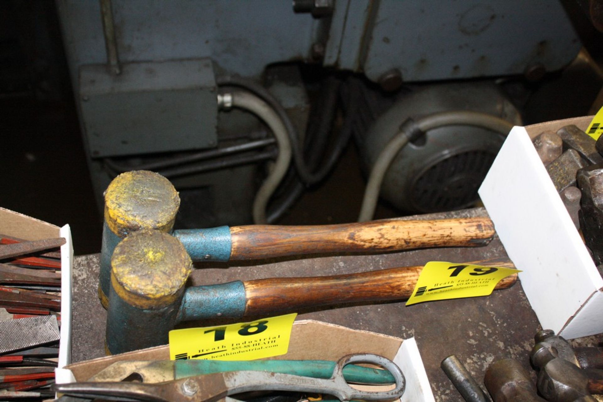 LOT: (2) LARGE HAMMERS