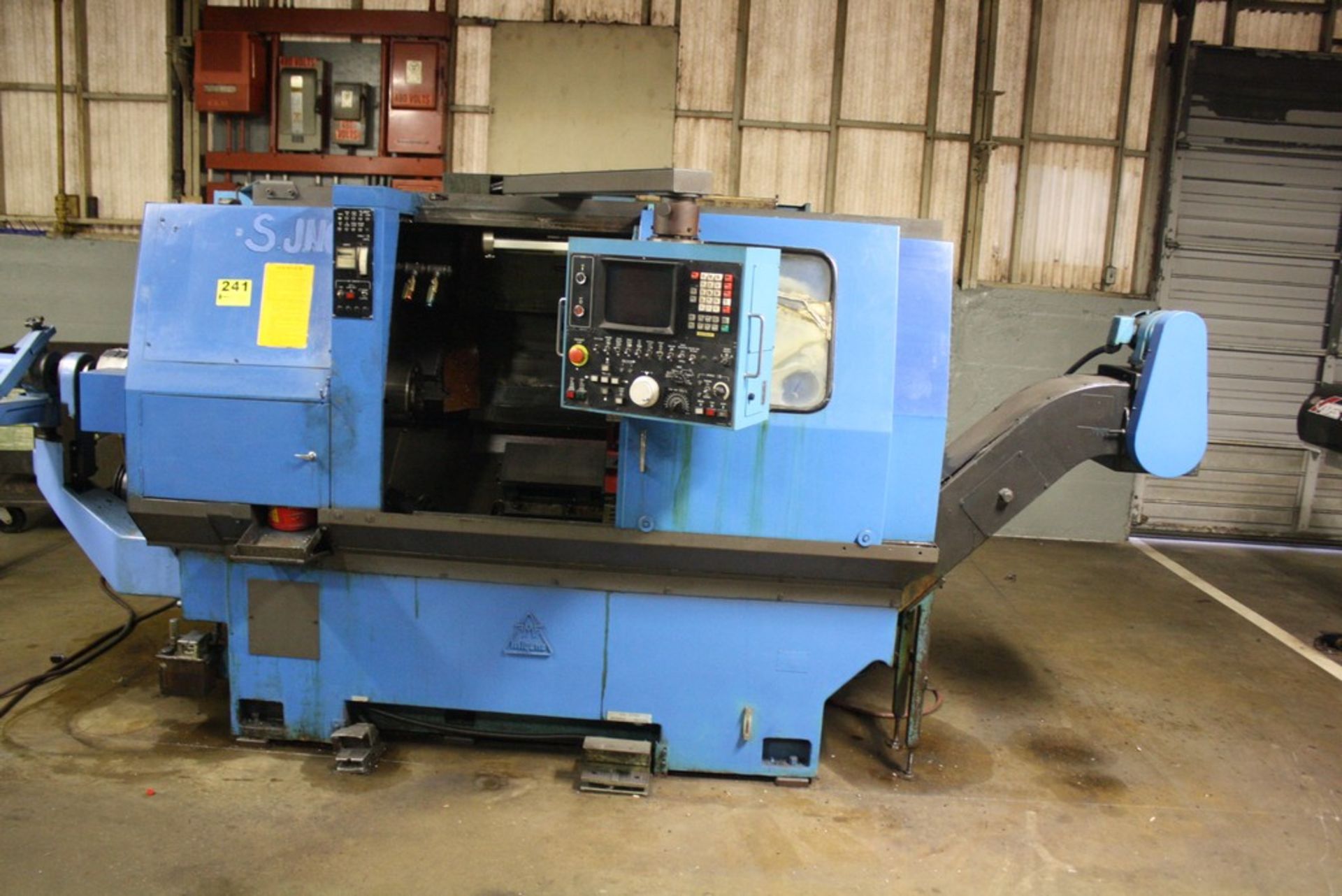 MIYANO MODEL JNC-60 CNC TURNING CENTER, S/N JN600168, 2-3/8" BAR CAPACITY, TAILSTOCK, CONVEYOR, - Image 2 of 5