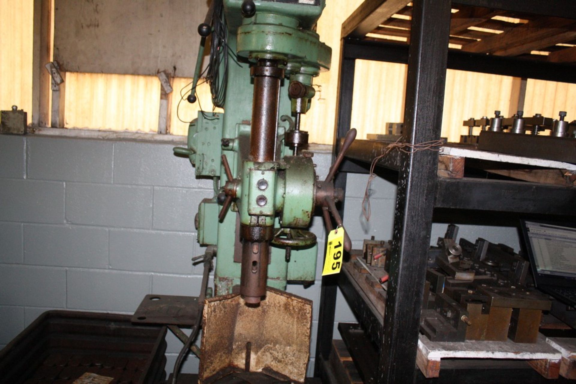 BUFFALO FORGE 26" PRODUCTION DRILL PRESS WITH POWER FEED S/N 62-875 - Image 3 of 4