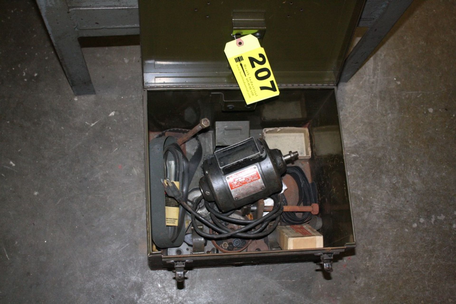 DUMORE NO. 5G1 TOOL POST GRINDER WITH CASE