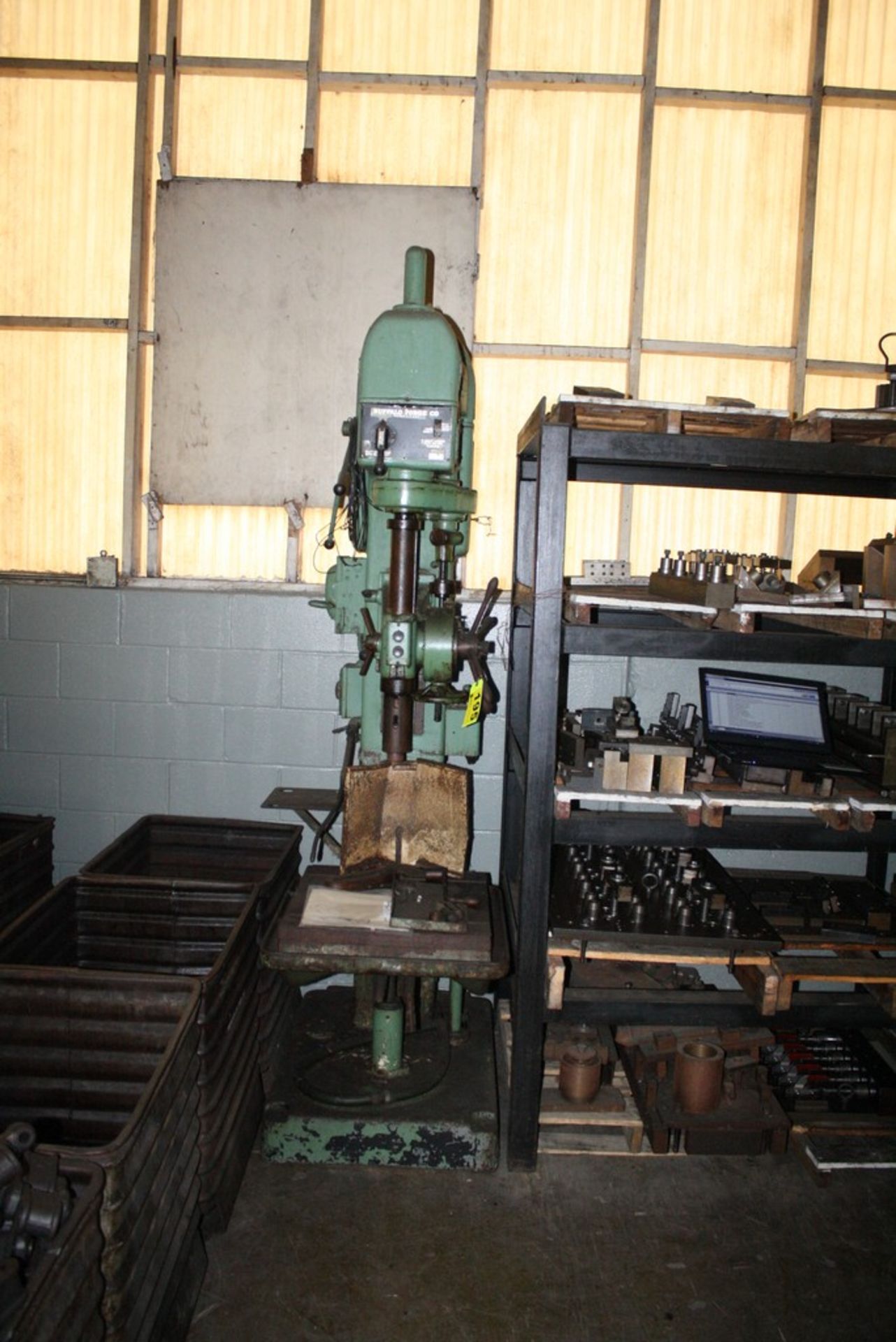 BUFFALO FORGE 26" PRODUCTION DRILL PRESS WITH POWER FEED S/N 62-875