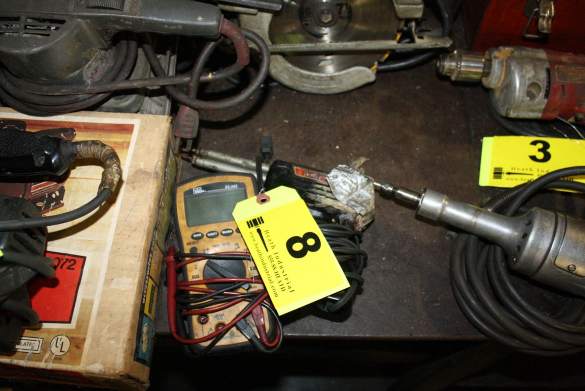 IDEAL MODEL 61-342 VOM & SOLDERING IRON