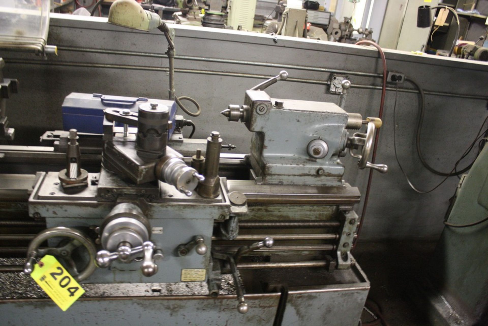 LEBLOND 15" X36" MODEL TOOL & DIE MAKERS LATHE, S/N 6HC-277, 10" 4-JAW CHUCK, 2400 RPM SPINDLE, - Image 4 of 4