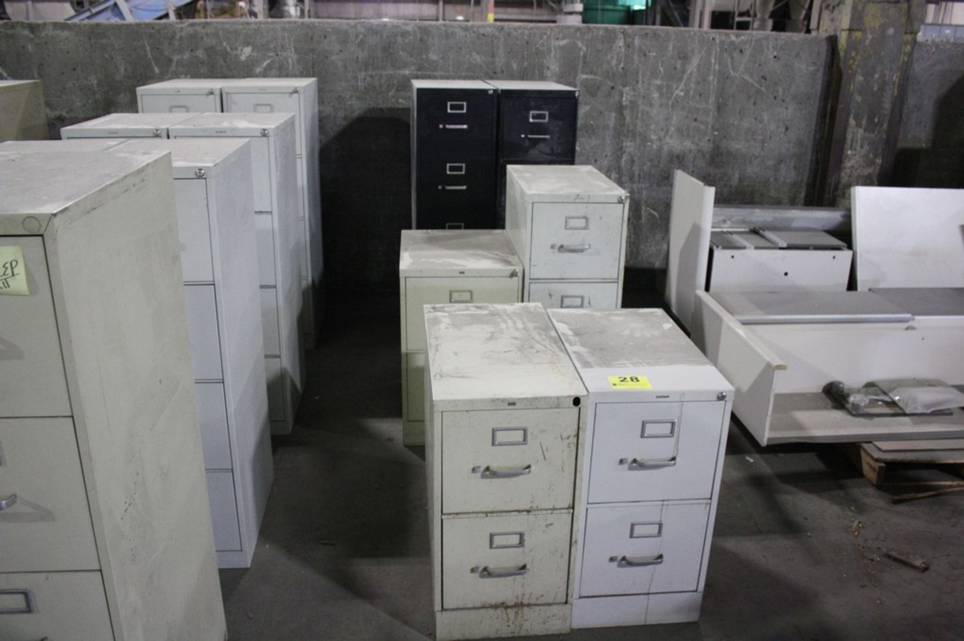 HON STEEL FILE CABINETS - ASSORTED SIZES