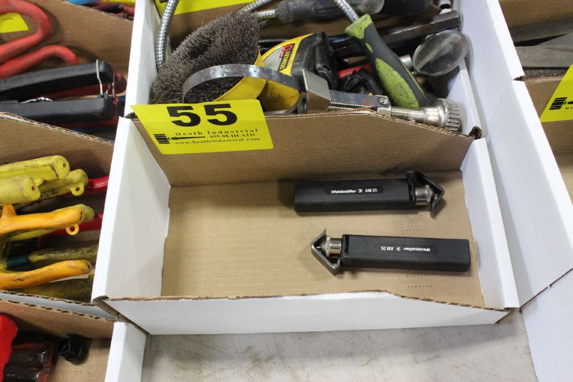 LOT: (2) WEIDMULLER AM25 STRIPPING TOOLS