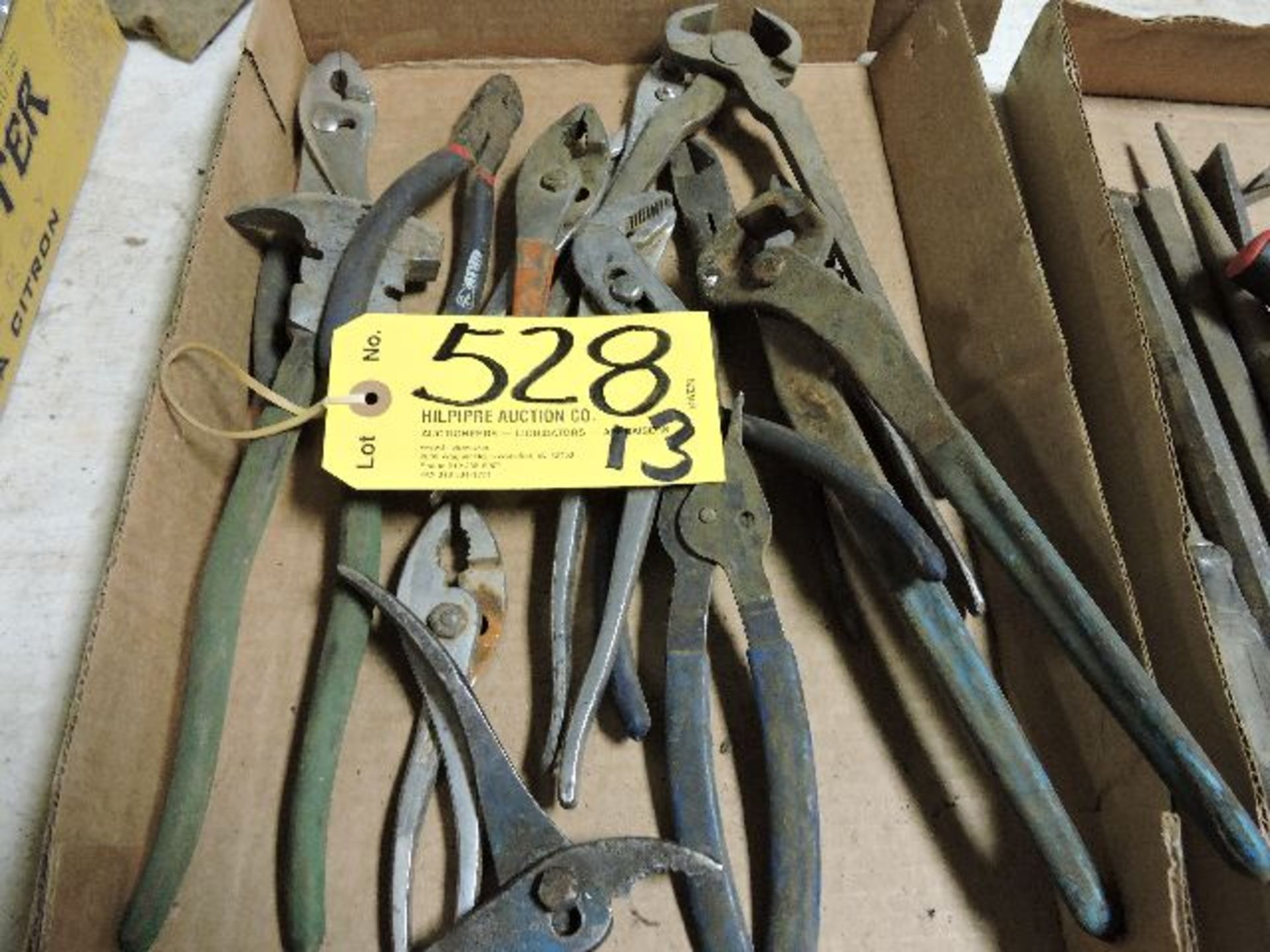 Wire cutters, pliers, side hacksaws.
