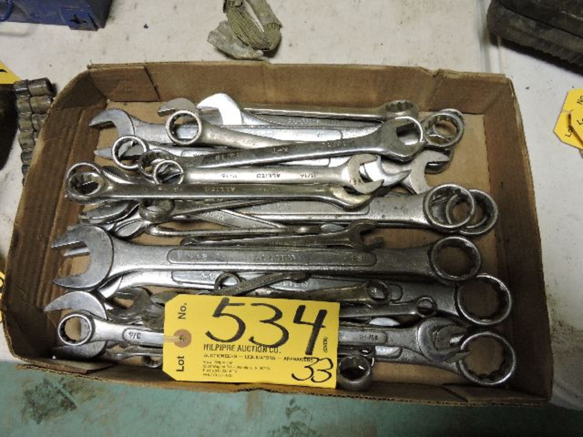 Misc. wrenches, up to 1 1/4".