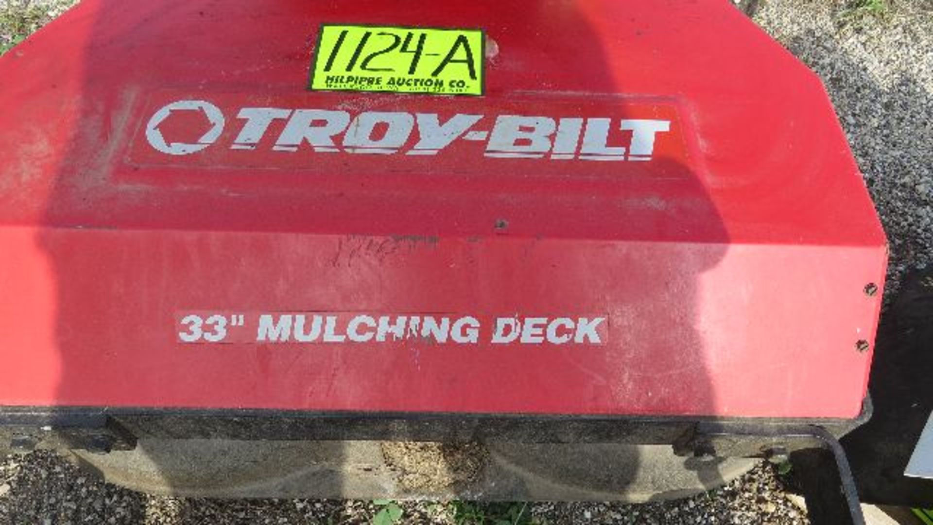 Troy Bilt 33" mulching mower. - Image 3 of 4