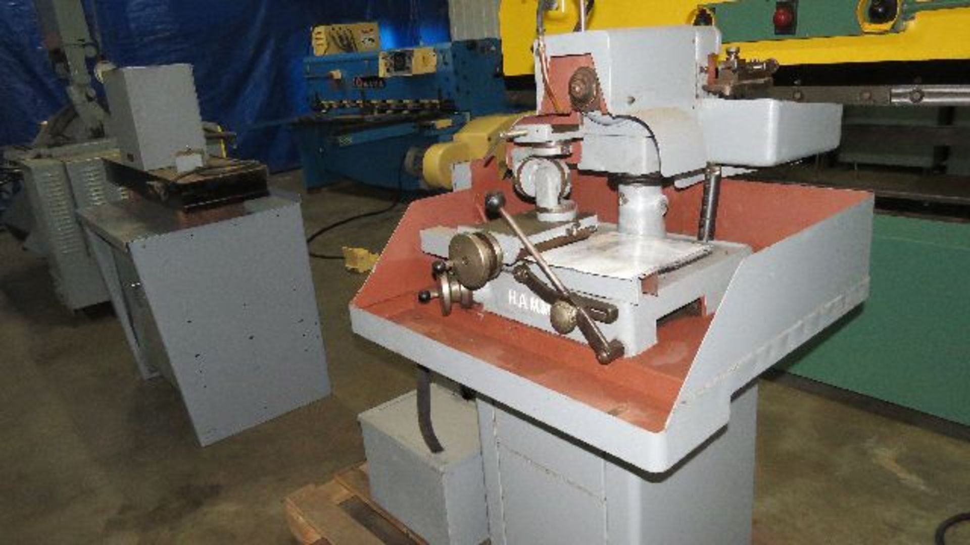 Hammond chip breaker and diamond finishing grinder, model CB-77, sn unk, compound protractor tool - Image 4 of 5