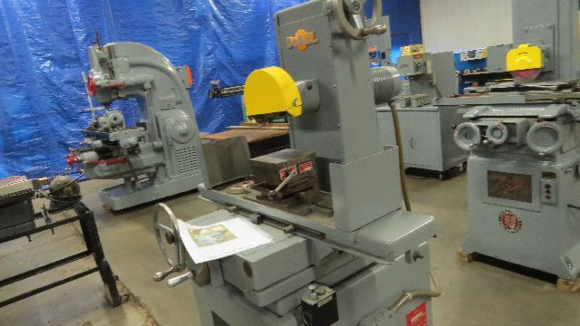 Do All Super Precision surface grinder, model DH-12, sn 138-672559, 1 hp 3/60/208/ 220/440 volot - Image 2 of 2