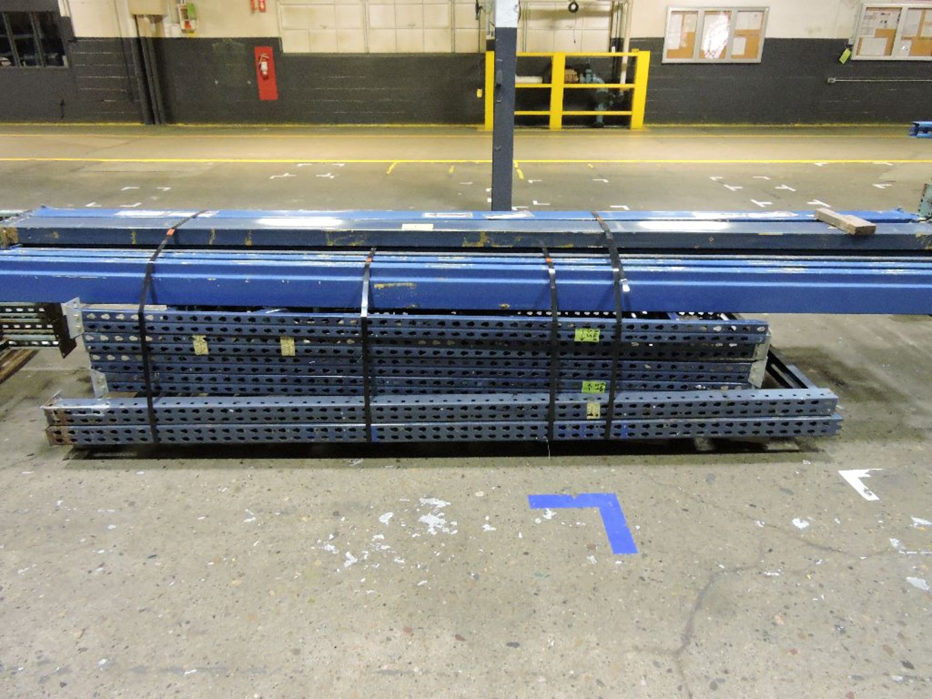 (18) PCS. Pallet racking.