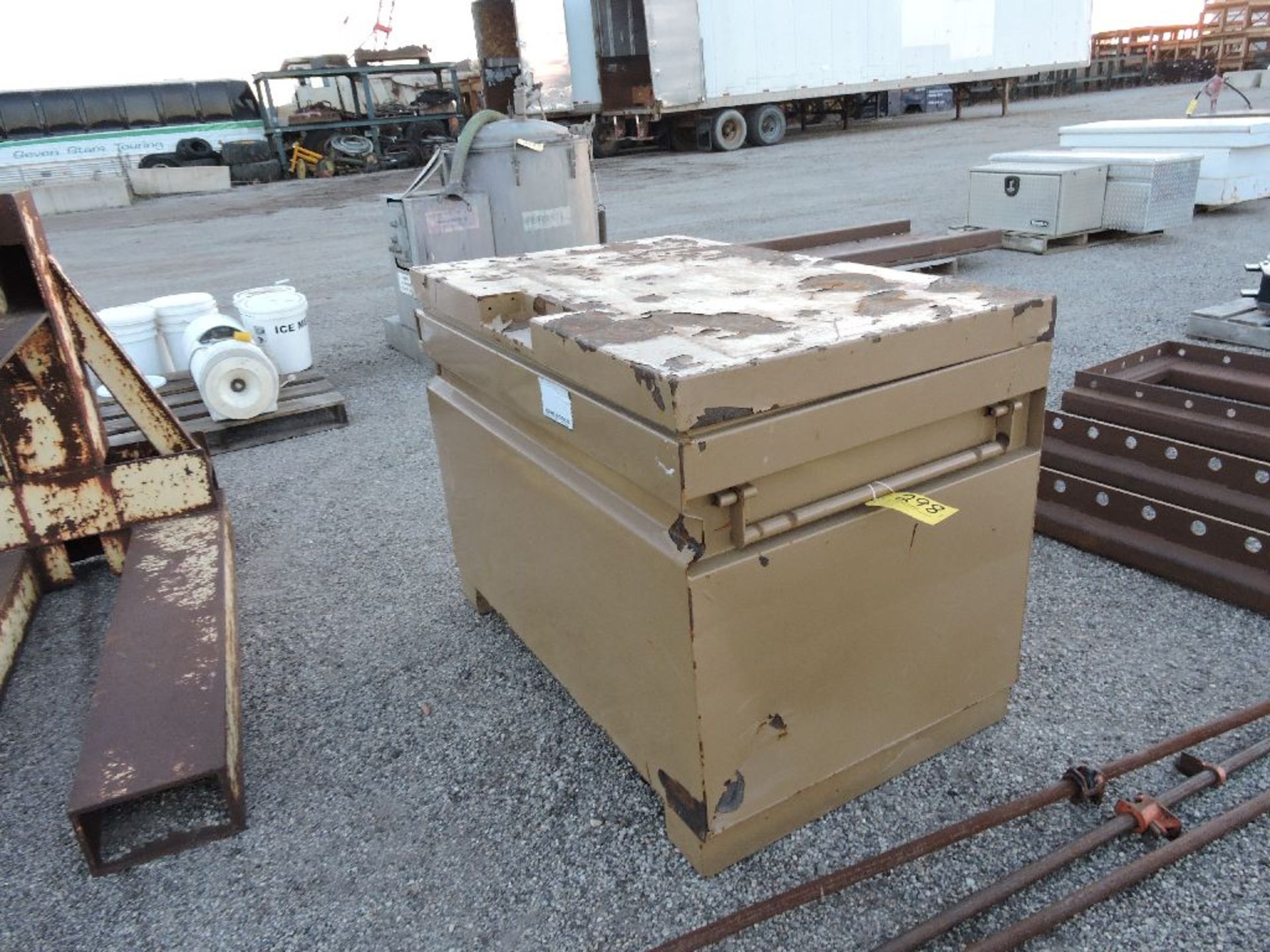 Tool storage box.