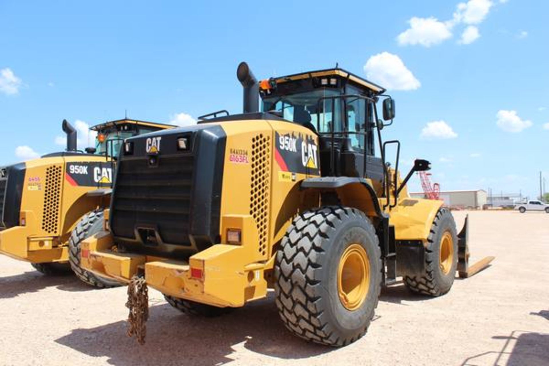 Caterpillar Model 950K  Wheel Loader ; Serial Number: CAT0950KER4A01334  (2013); A/C Cab, Rear - Image 3 of 13