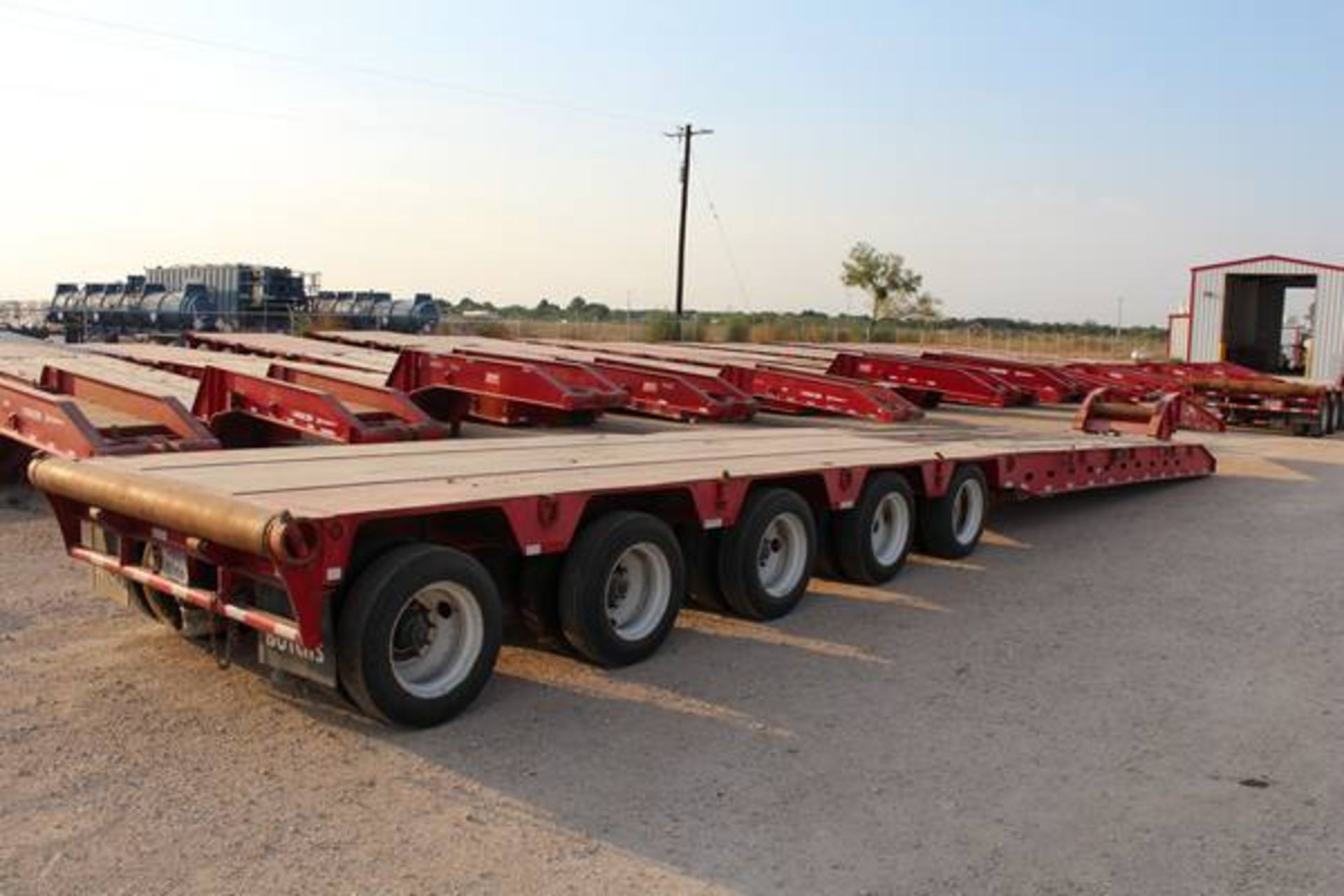 Advance Model LB65-420F  65 Ton 5-Axle Oilfield Lowboy Trailer ; VIN: 1A9SL6558BP745035  (2011); Air - Image 7 of 12