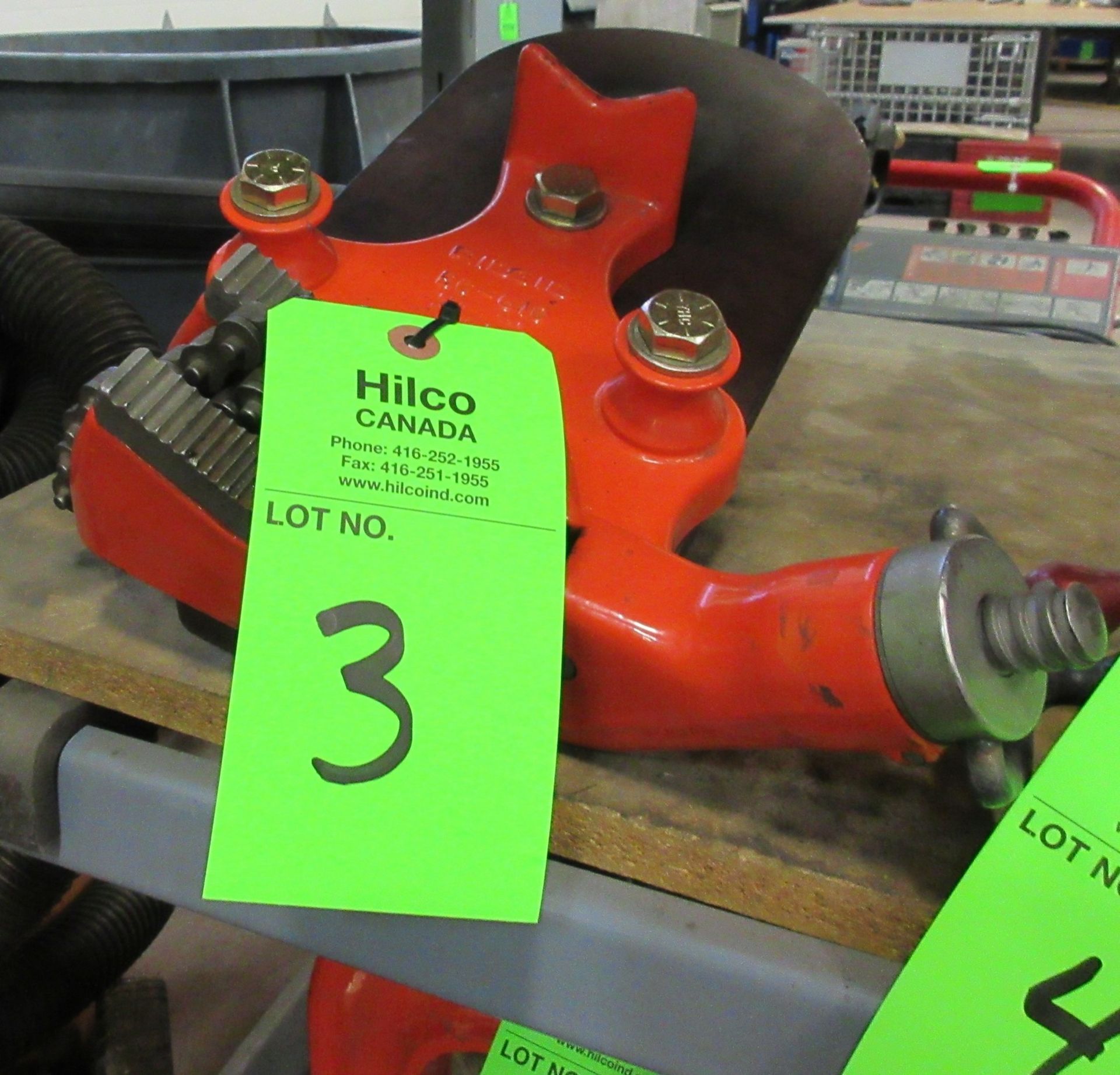 Ridgid Model BC-610 Chain Vise