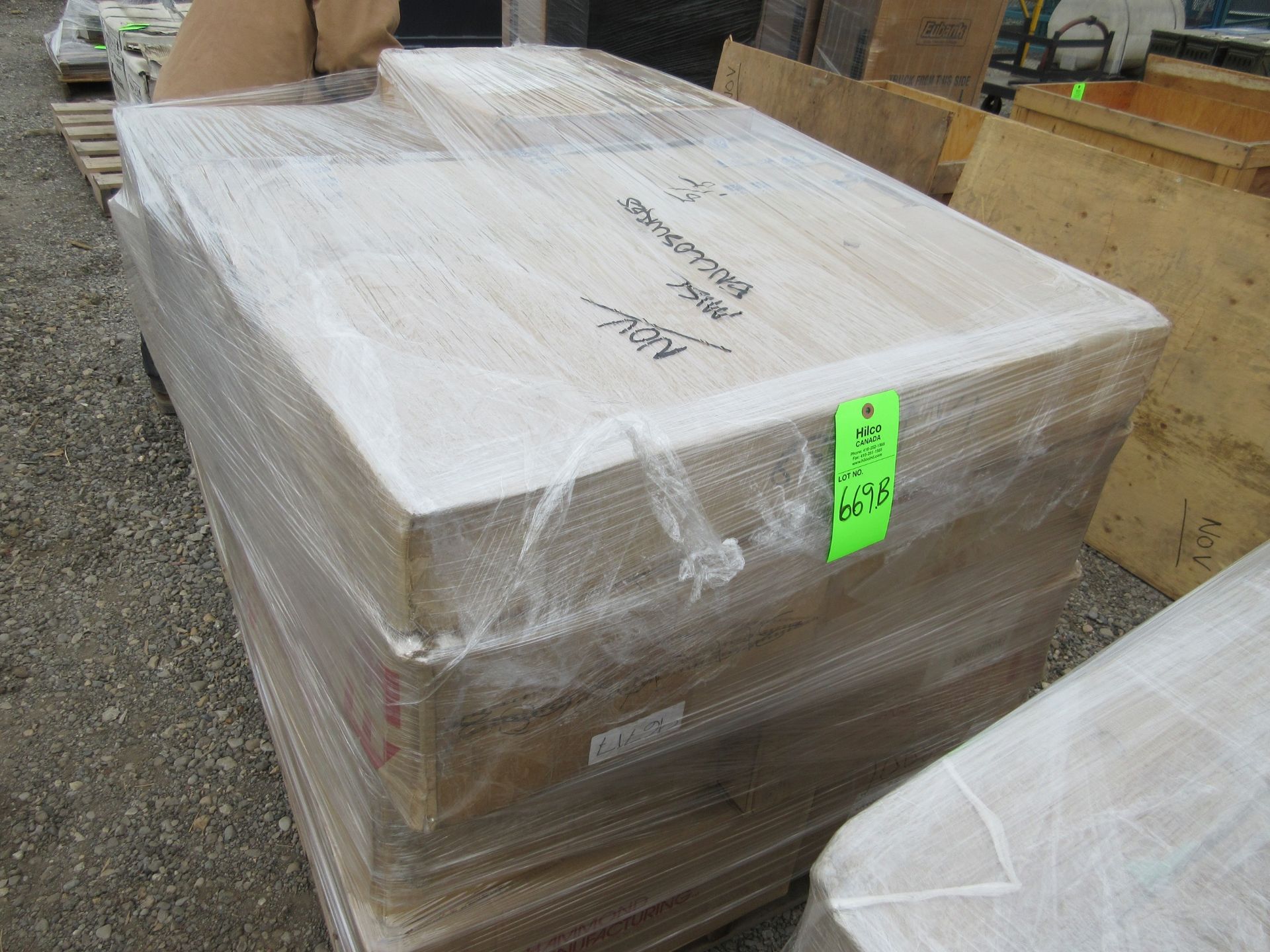 Pallet of Misc.Electrical Enclosures