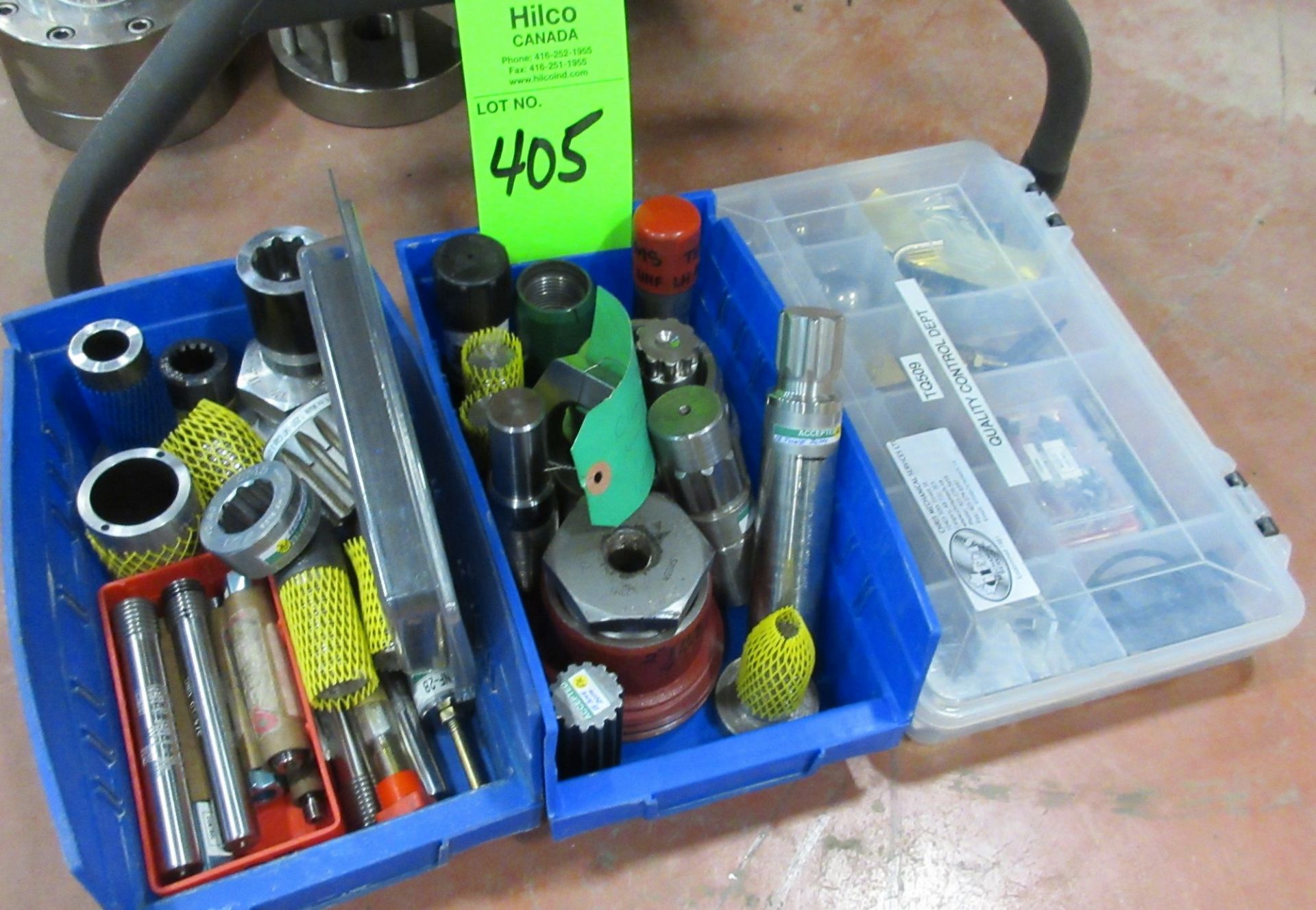 Lot of Threading Gages, Parts, Etc.