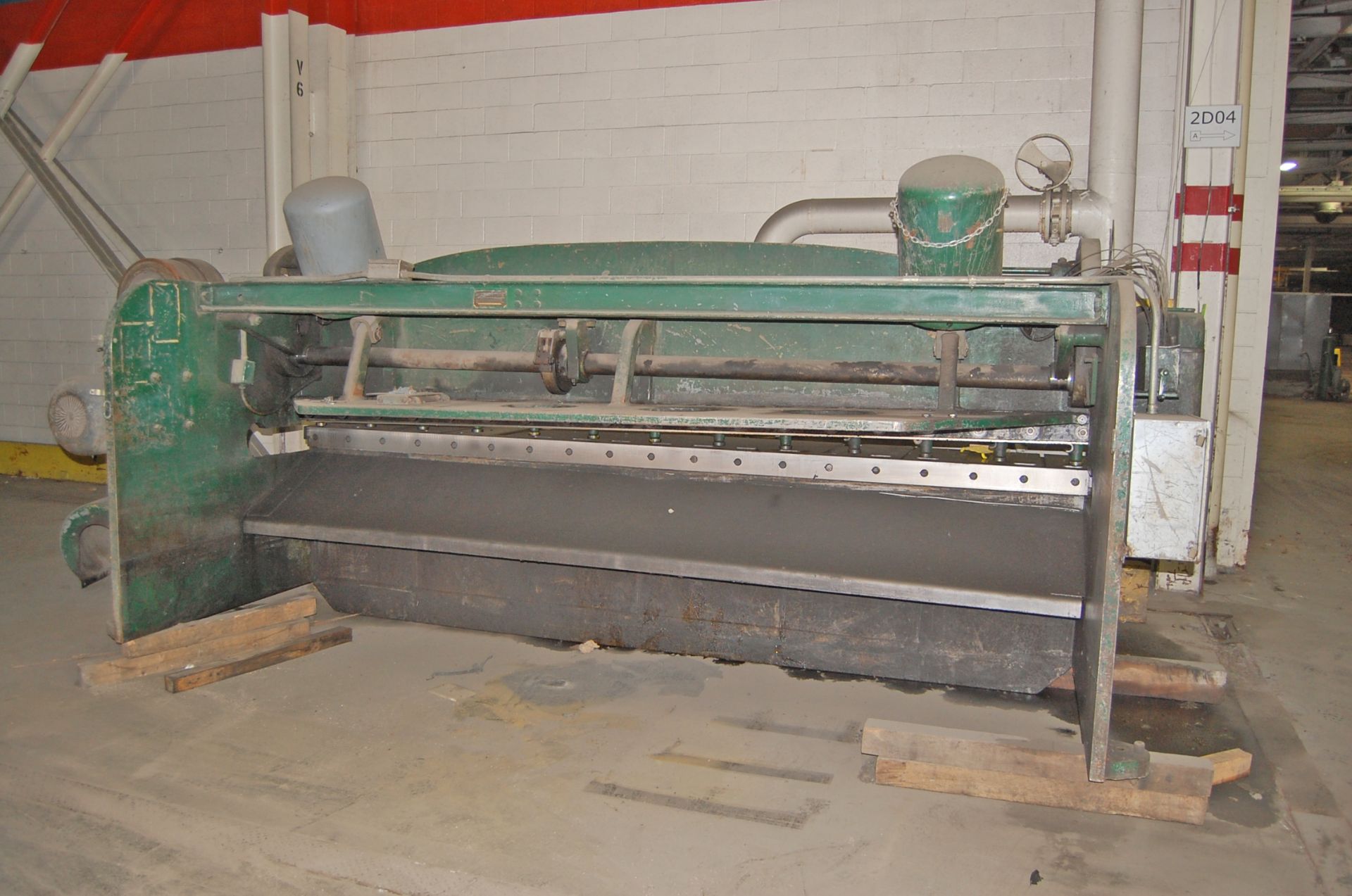 Cincinnati Model 1812 12' x 1/4" Mechanical Squaring Shear - Image 2 of 2