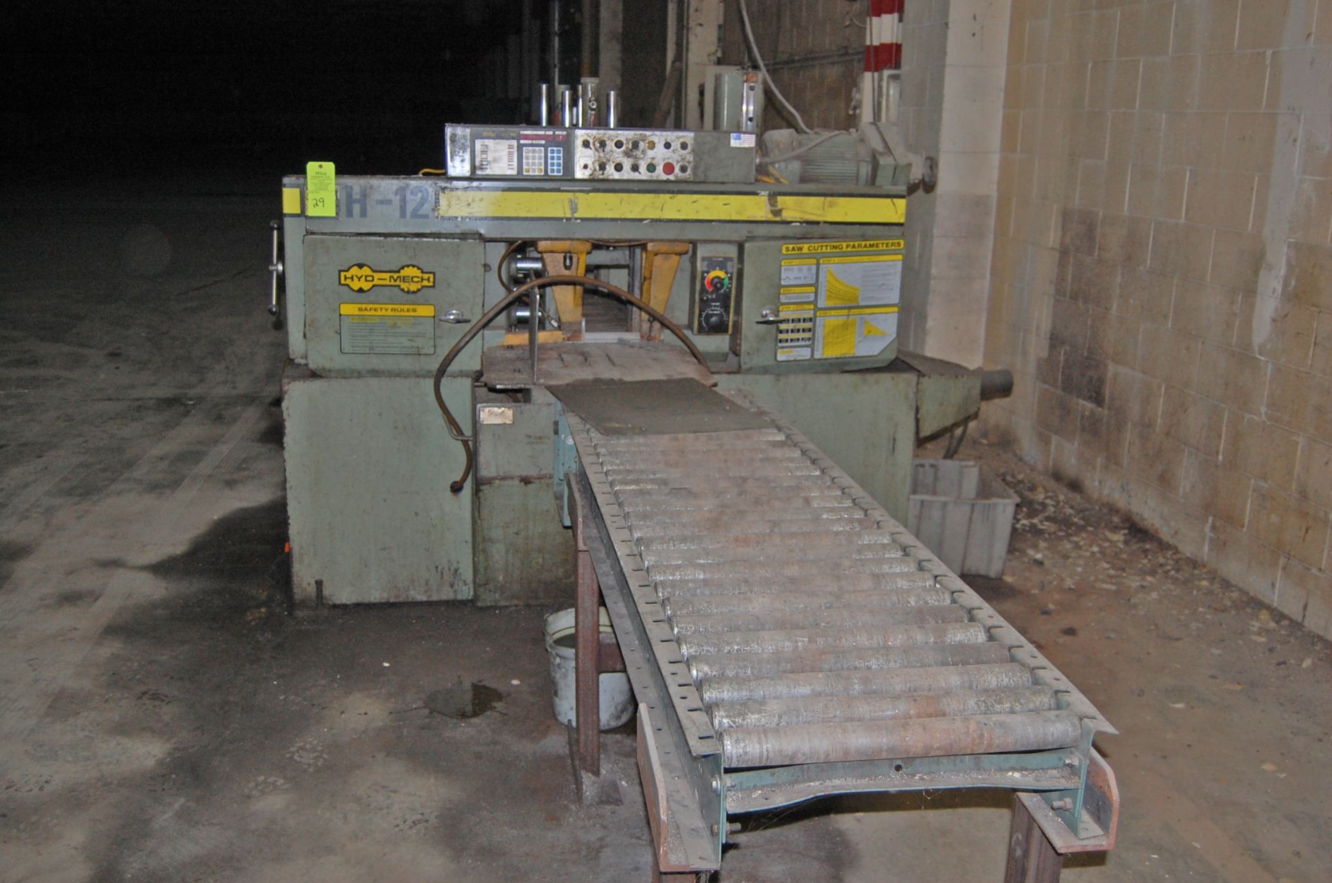 HydMech Model H-12 Automatic Horizontal Band Saw