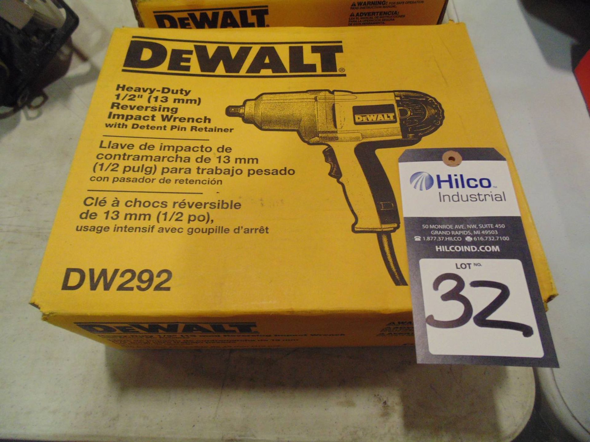 DeWalt Model DW293 1/2" Reversing Impact Wrench