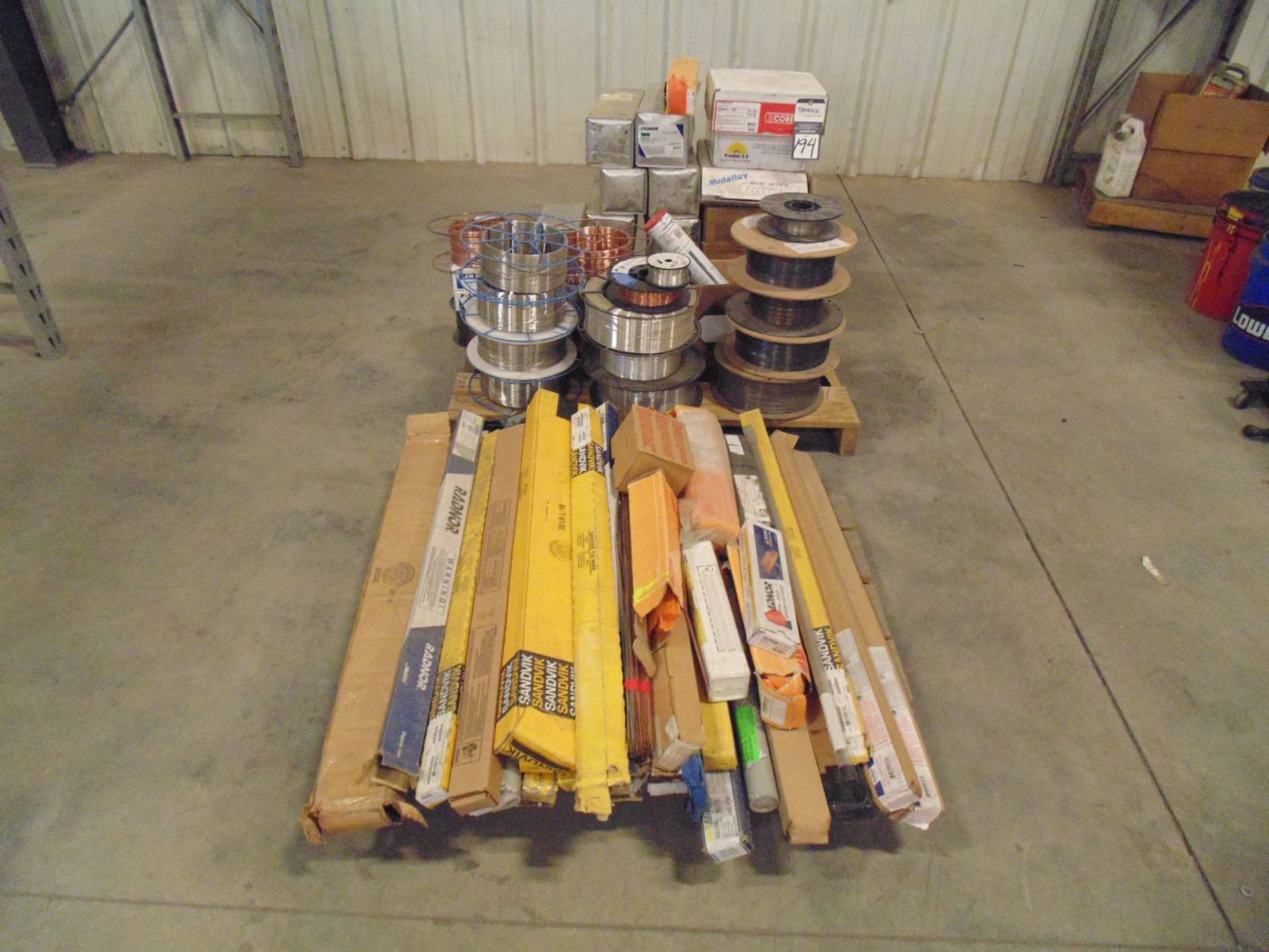 Lot of Assorted Welding Wire