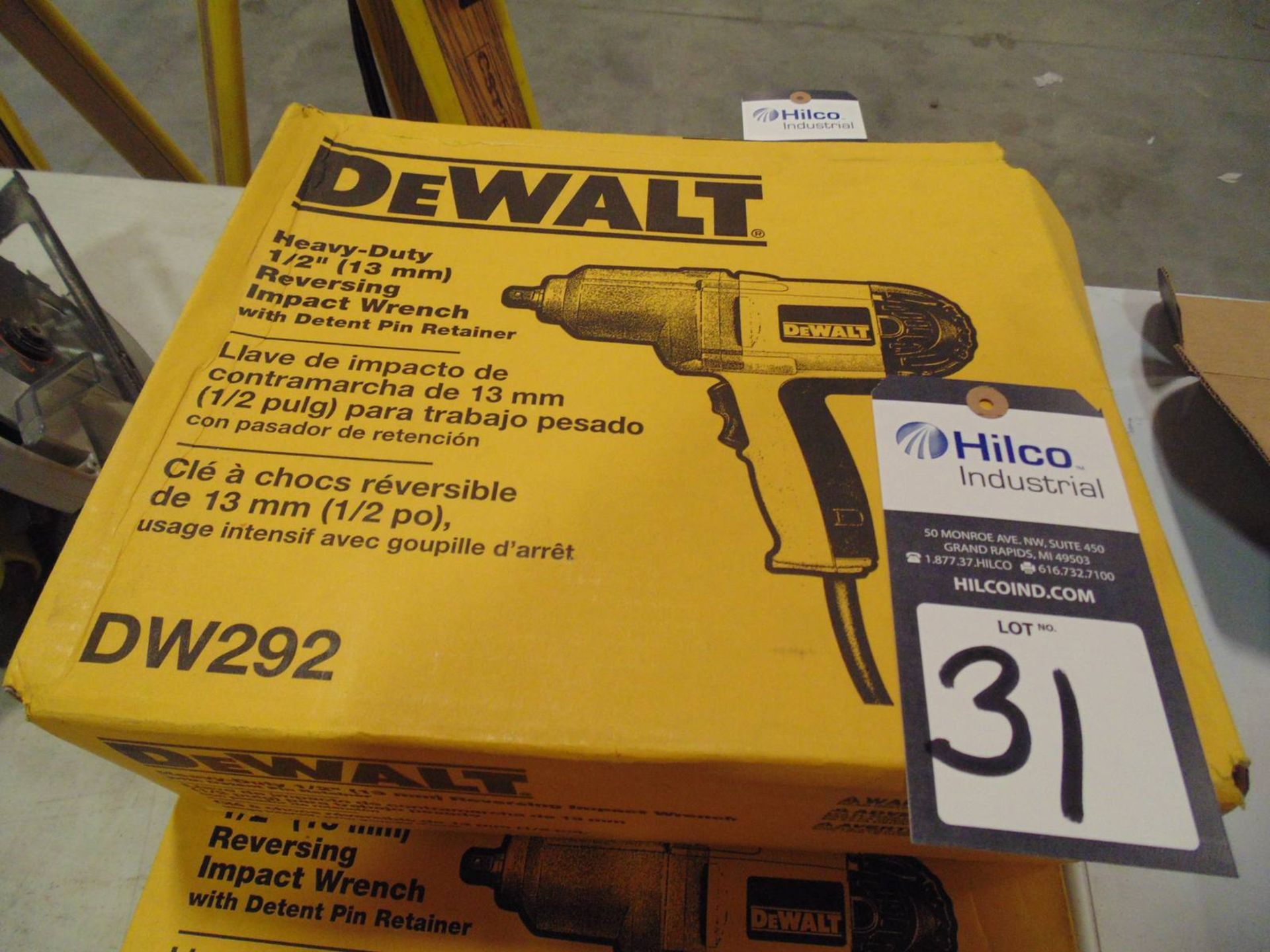 DeWalt Model DW292 1/2" Reversing Impact Wrench