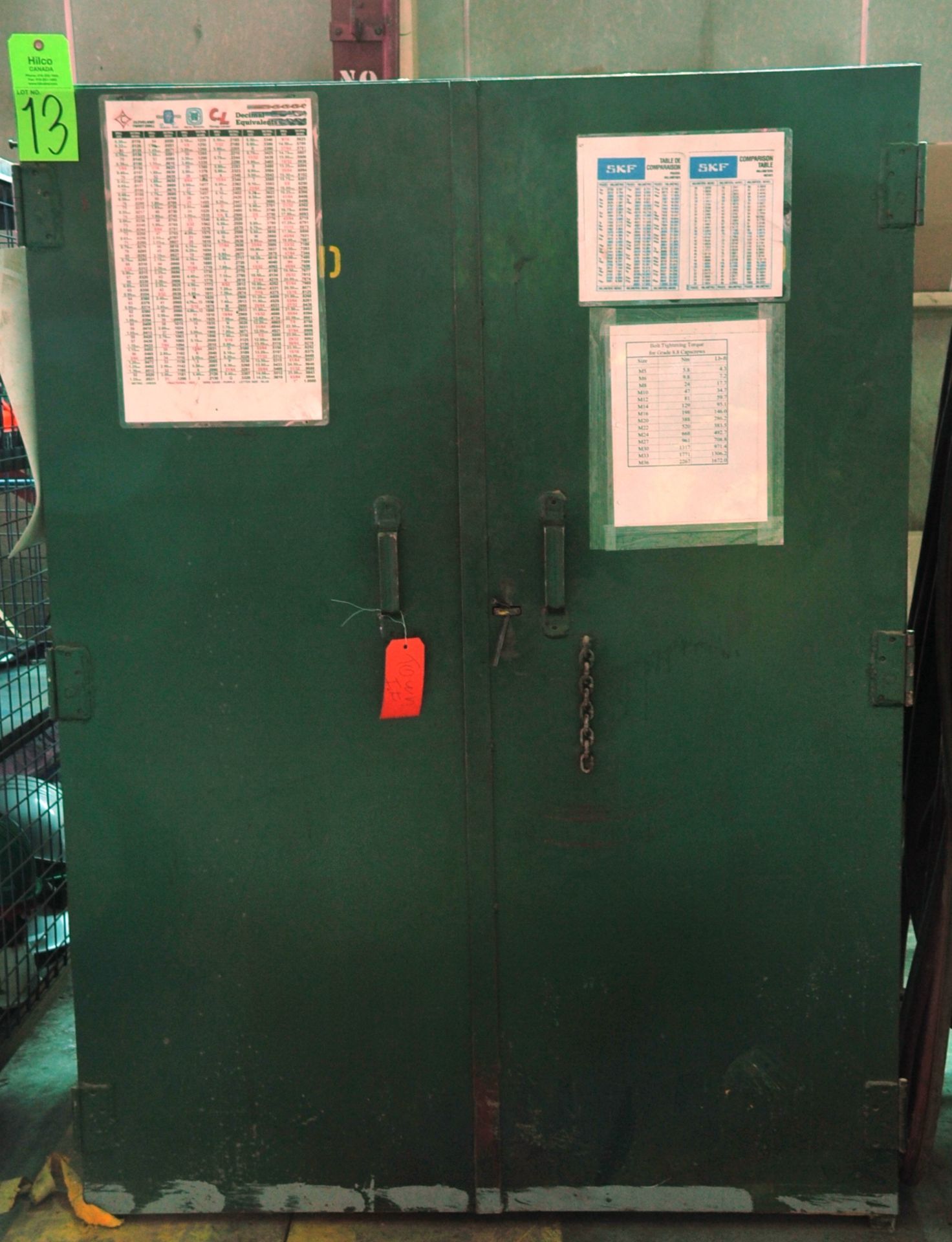 Metal 2-Door Storage Cabinet