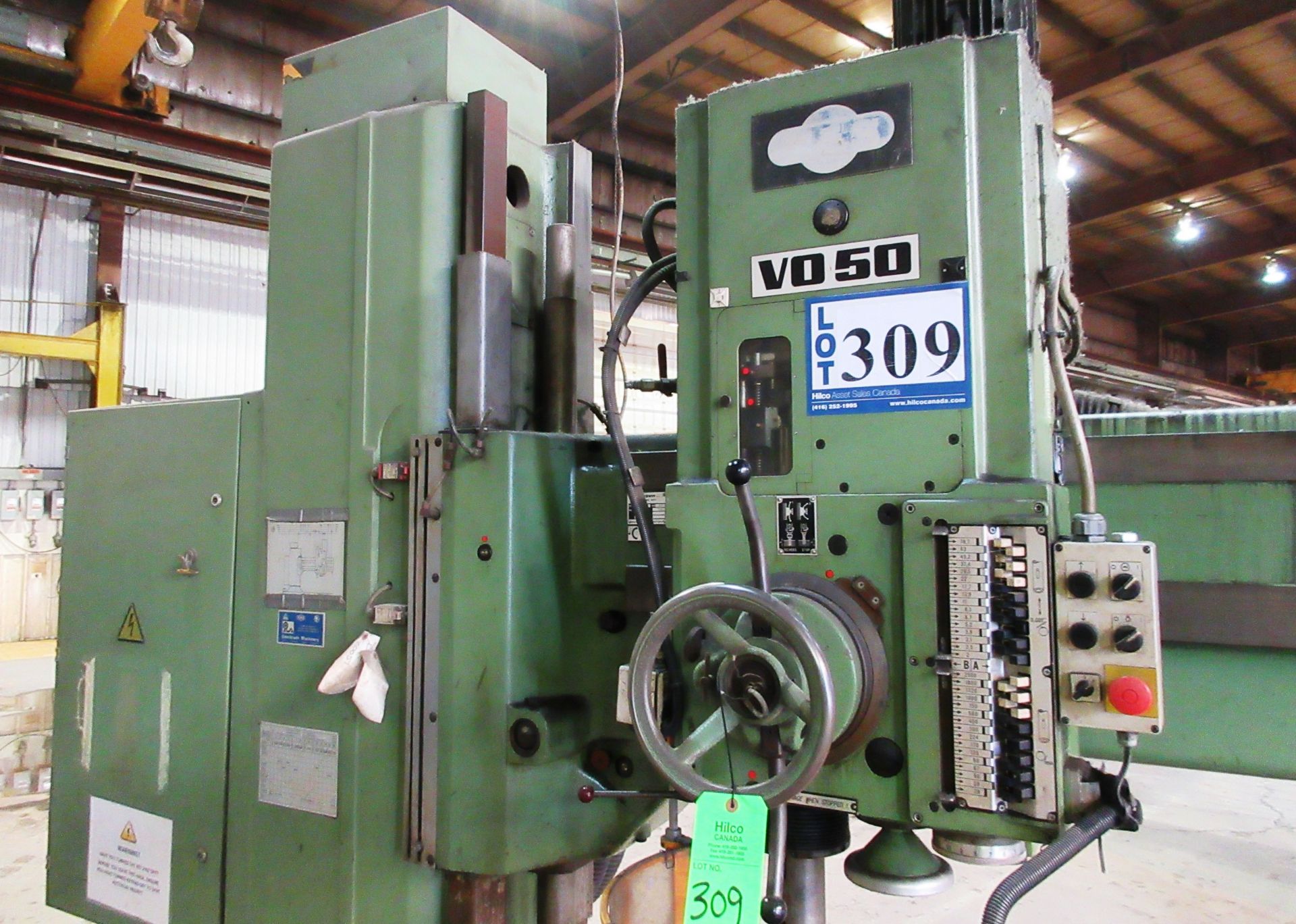 MAS Model VO50 Radial Arm Drill - Image 2 of 2