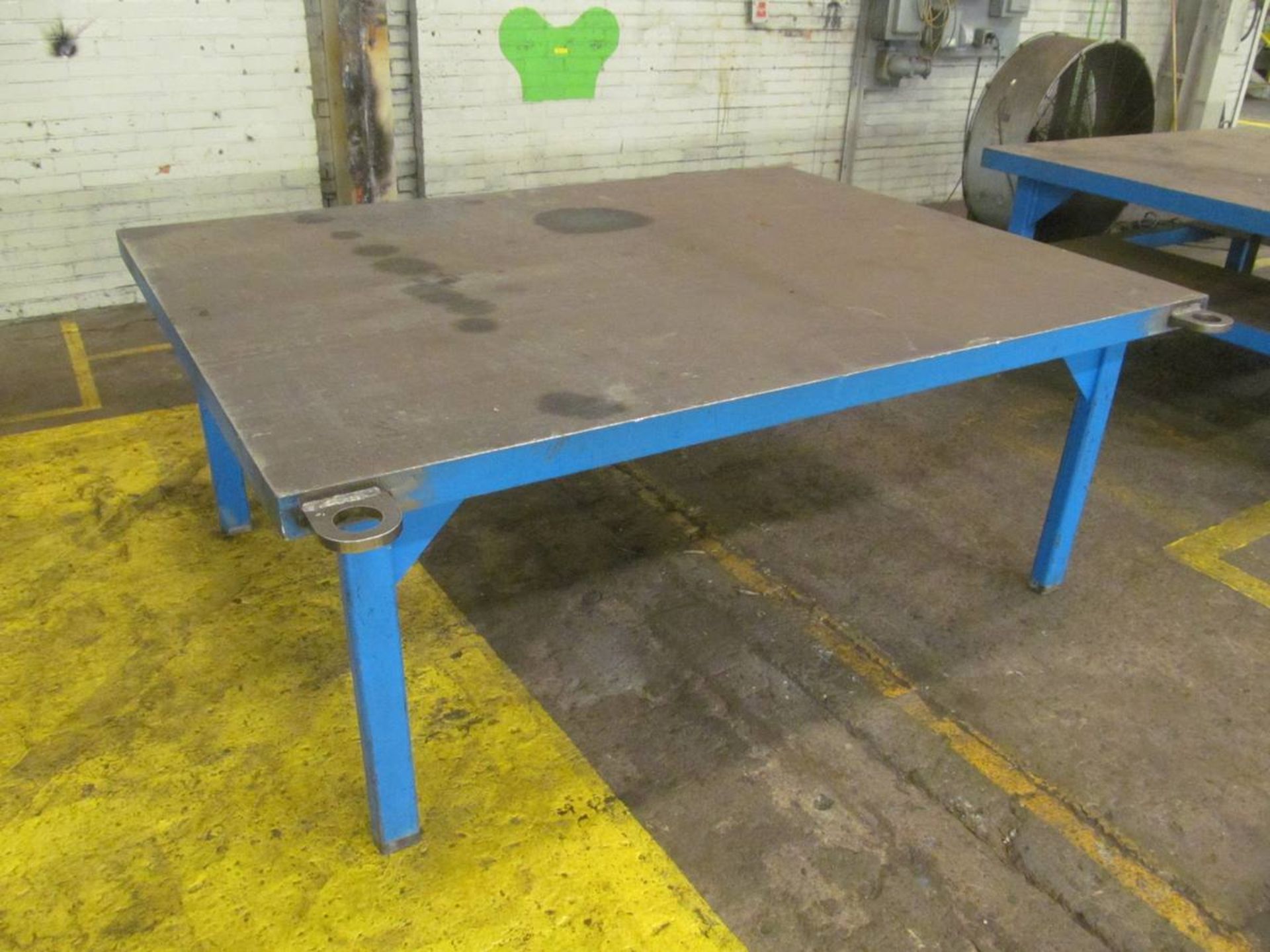 60" x 80" Steel Welding Table