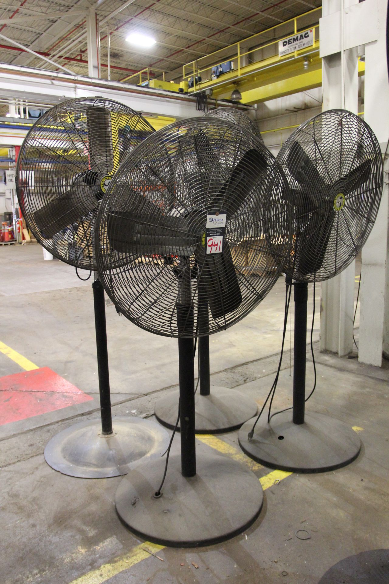 Air Master 30" Pedestal Shop Fans