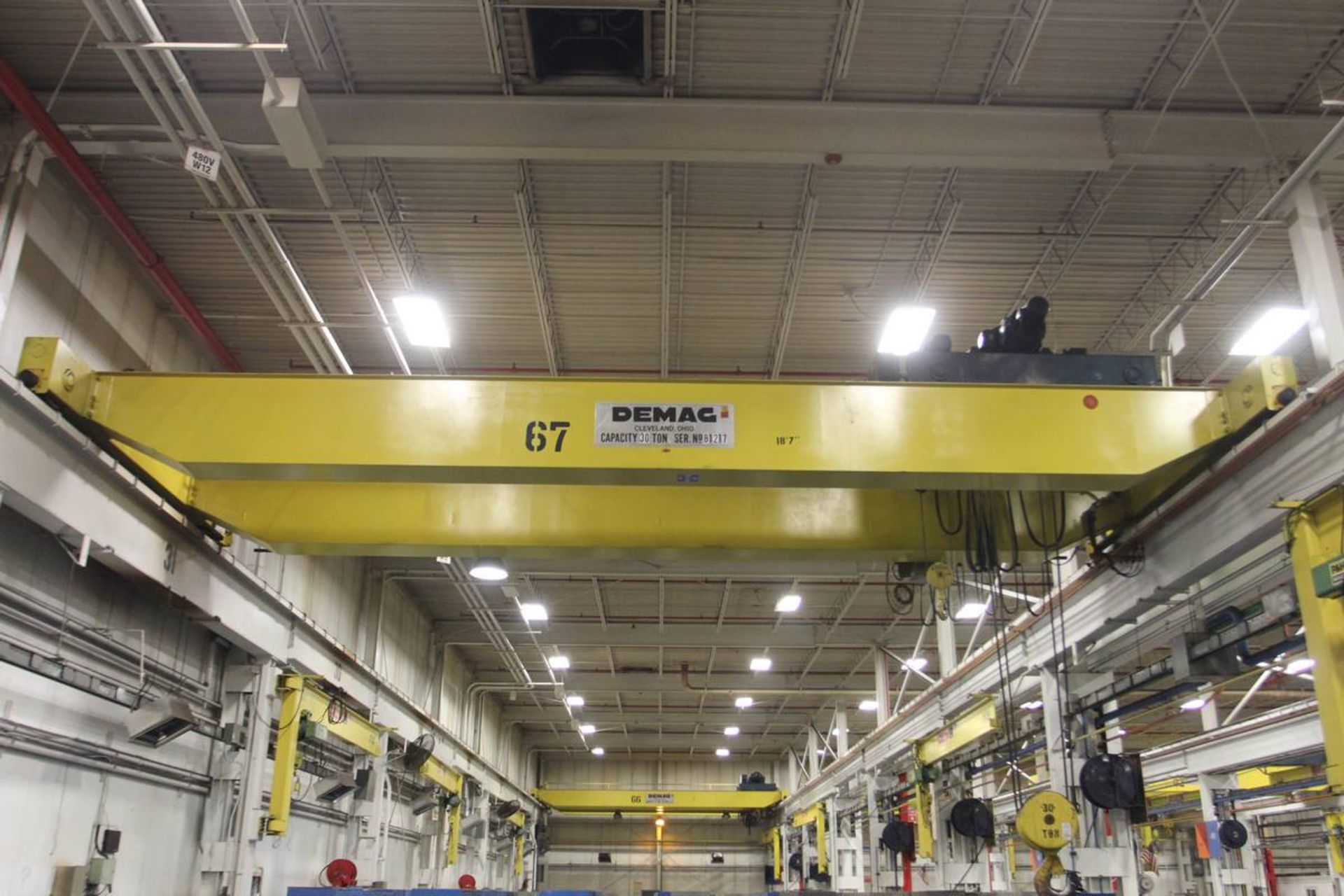 Demag 30 Ton Top Running Double Girder Bridge Crane