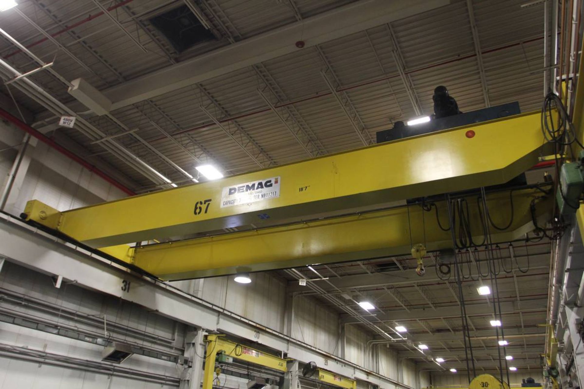 Demag 30 Ton Top Running Double Girder Bridge Crane - Image 2 of 4