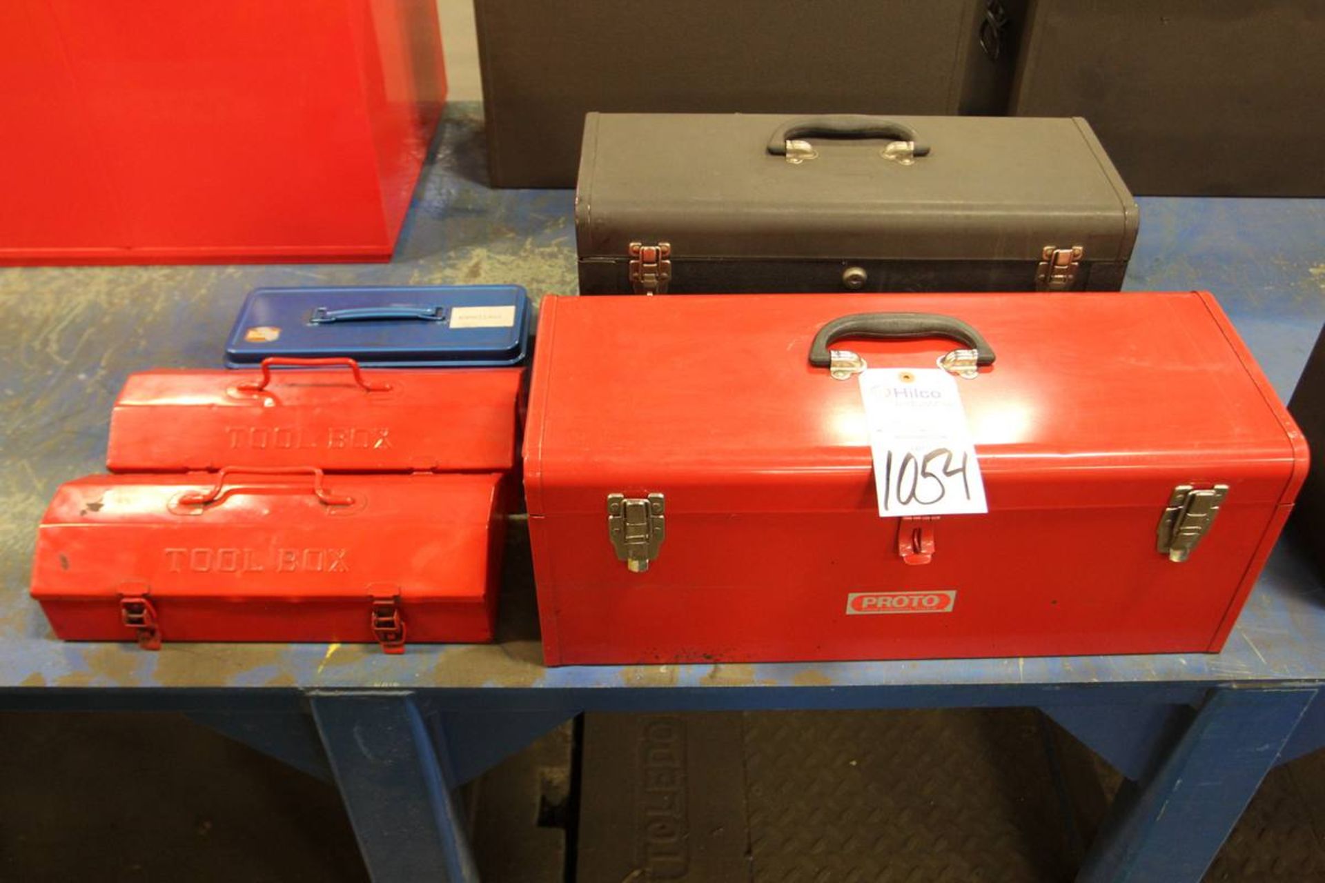 Lot of Assorted Tool Boxes