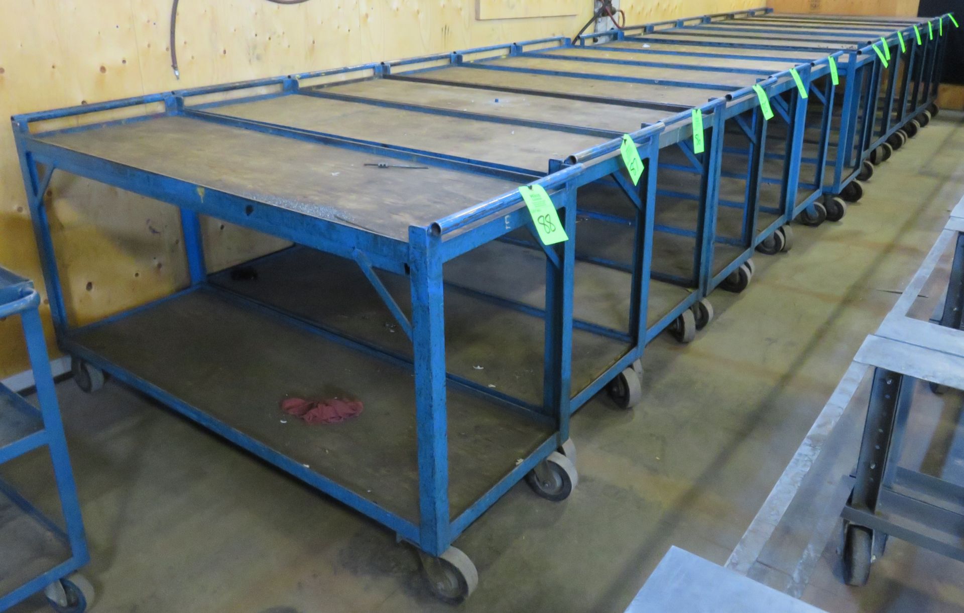 2' x 6' Steel Shop Cart