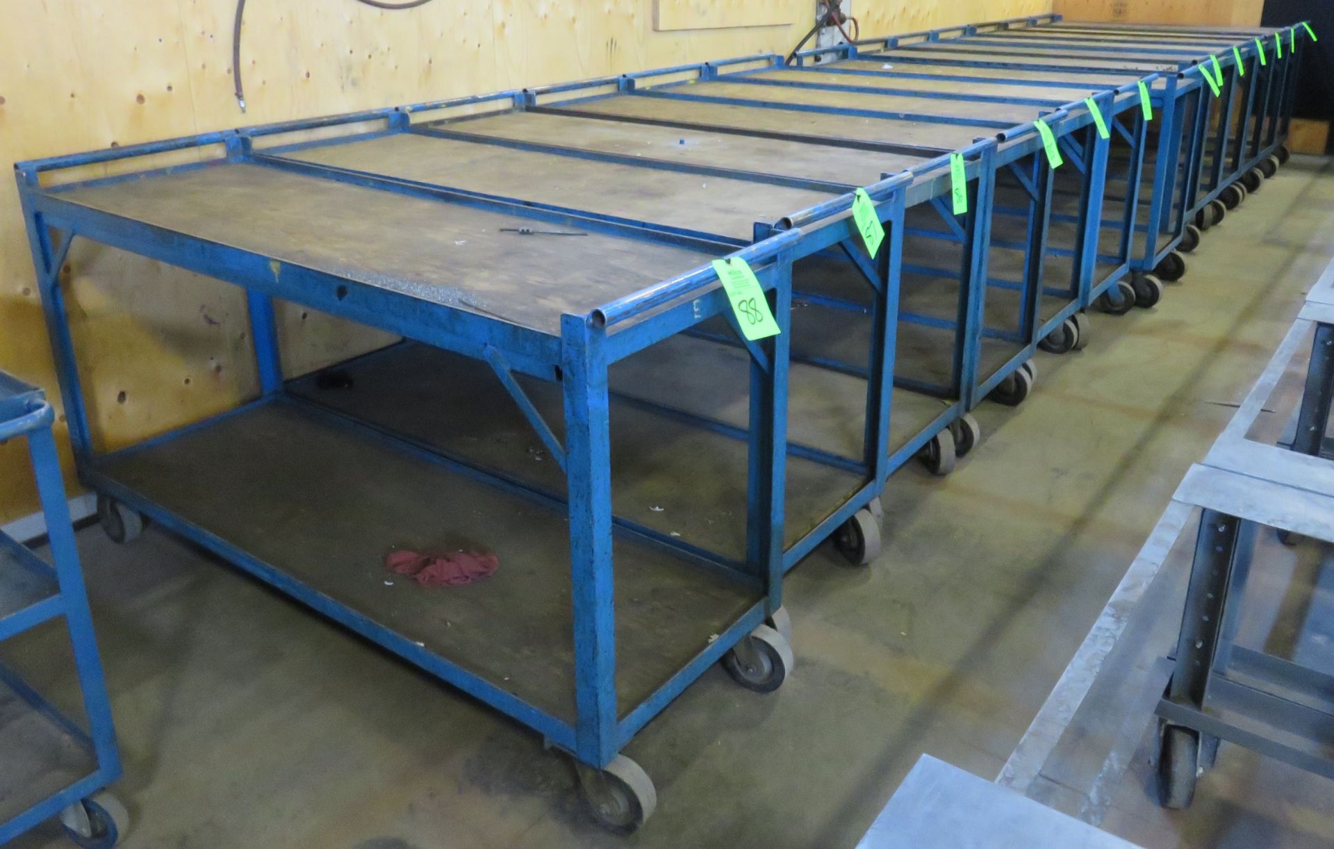 2' x 6' Steel Shop Cart