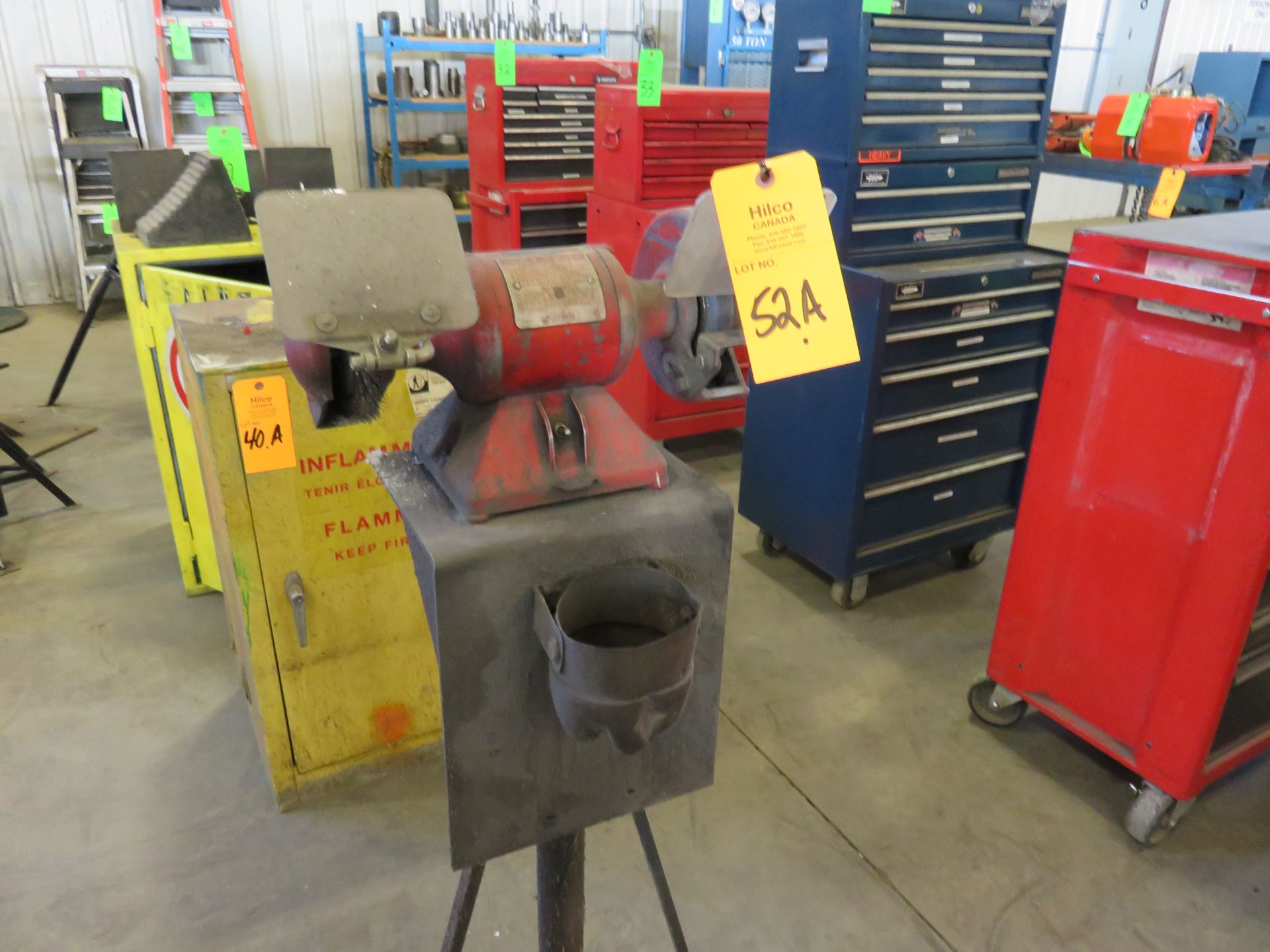 BALDOR Bench Grinder w/ Pedestal