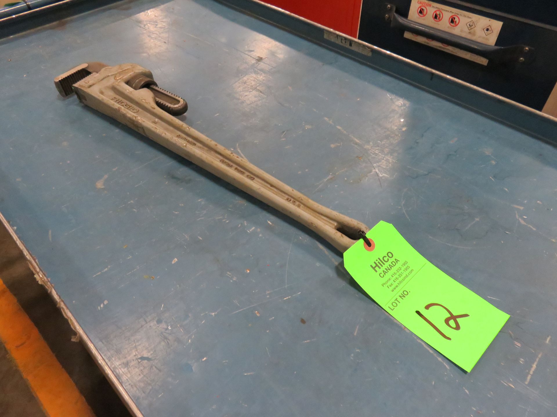 Ridgid 24" Aluminum Pipe Wrench