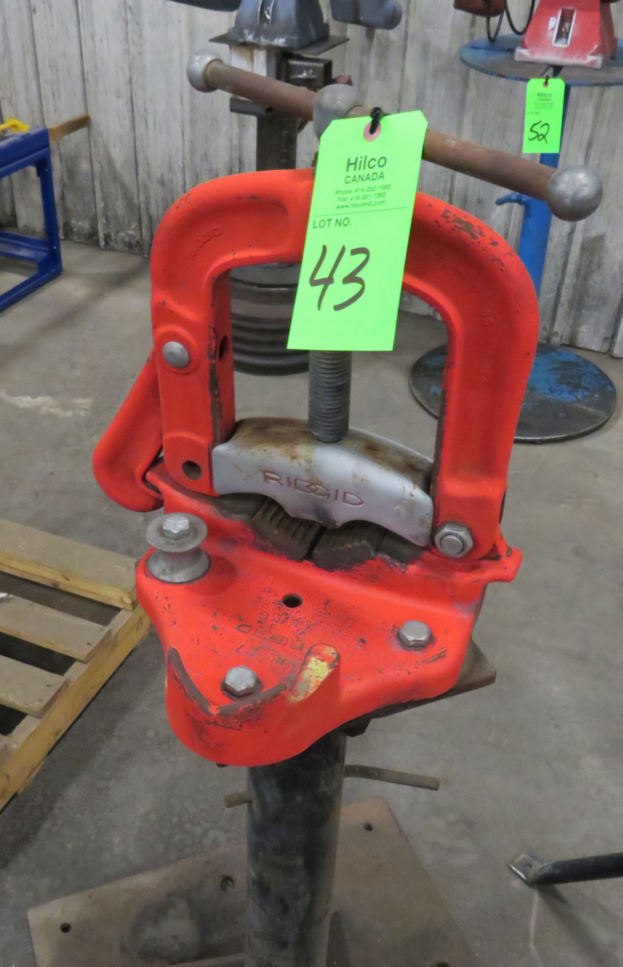 Ridgid No. 27 Pipe Vise