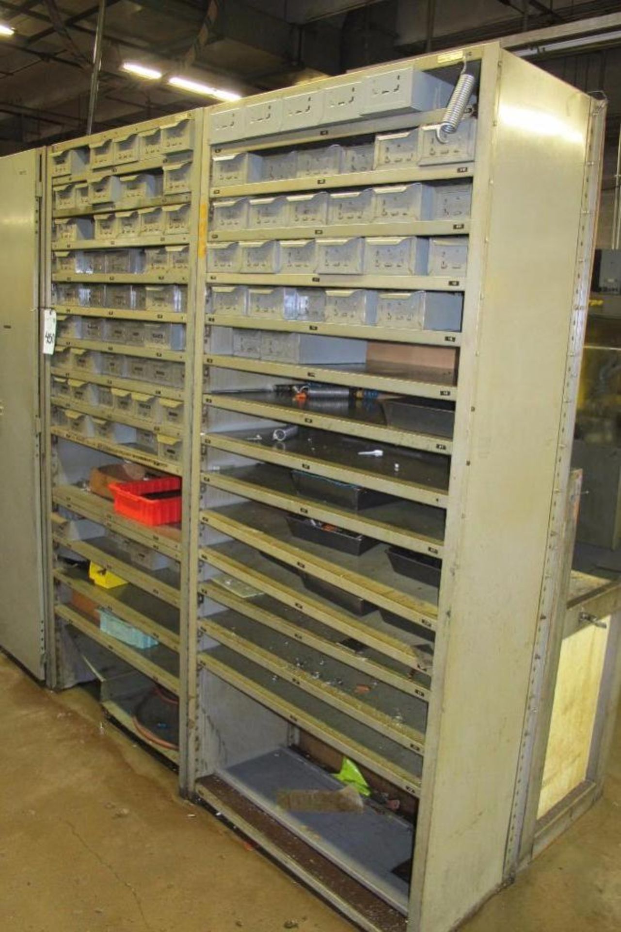 2-Door Cabinet W/ Large Quantity of Collet Pads, & Tooling - Image 2 of 2