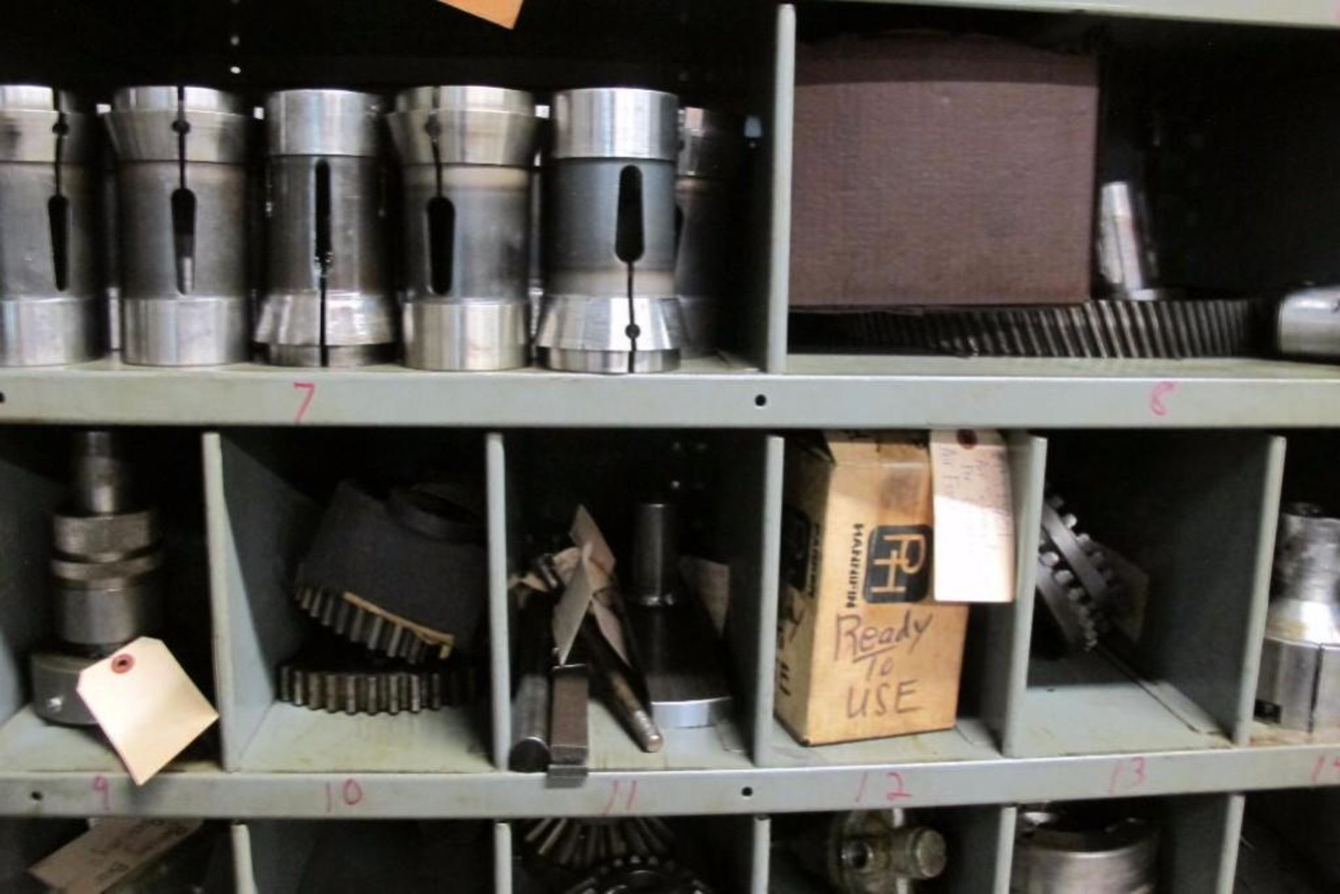 2-Door Cabinet W/ Greenlee Screw Machine Spare Parts - Image 3 of 5