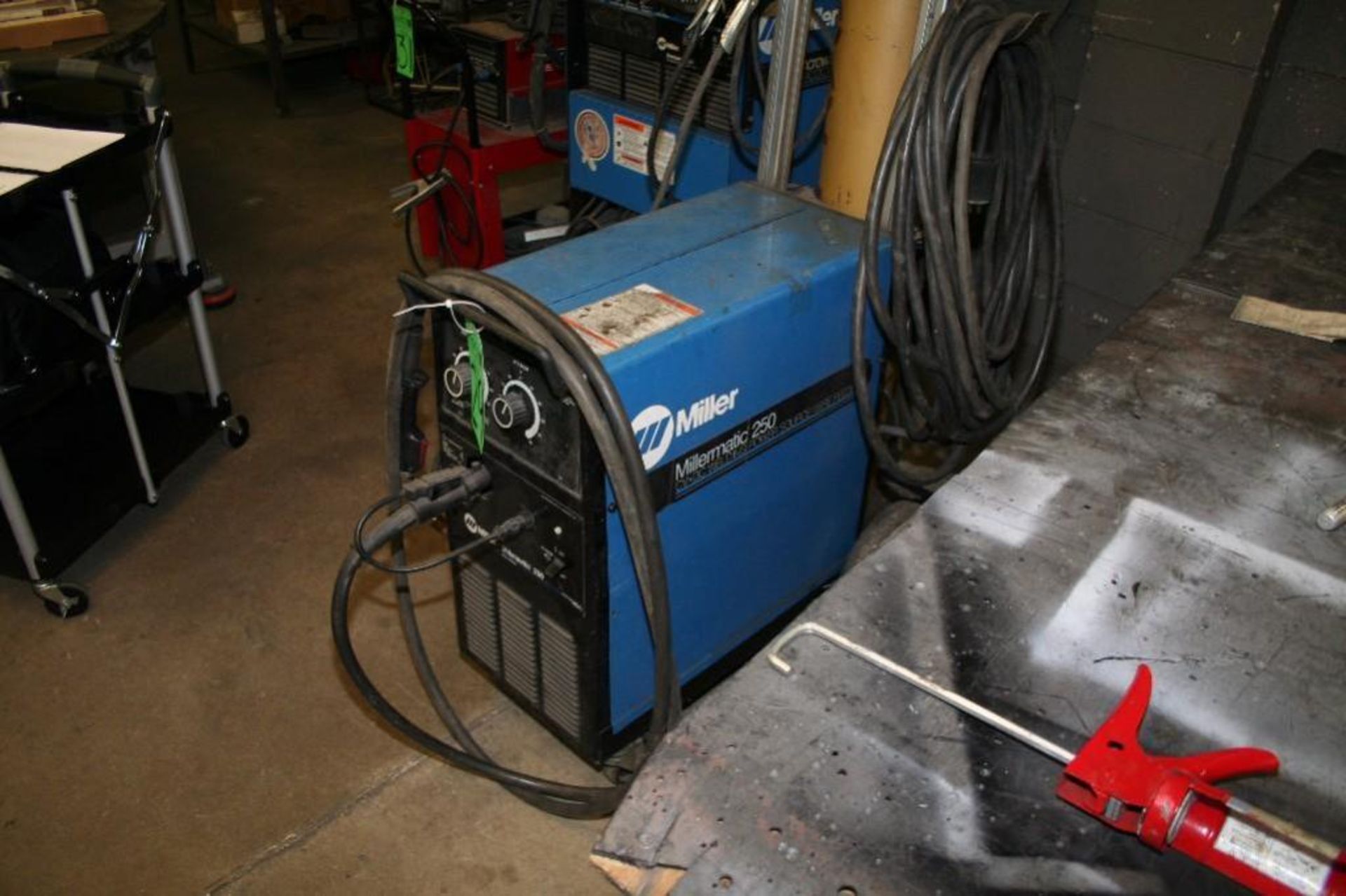 Miller Millermatic 250 Welder on Rolling Cart - (No Tank) - Image 3 of 4