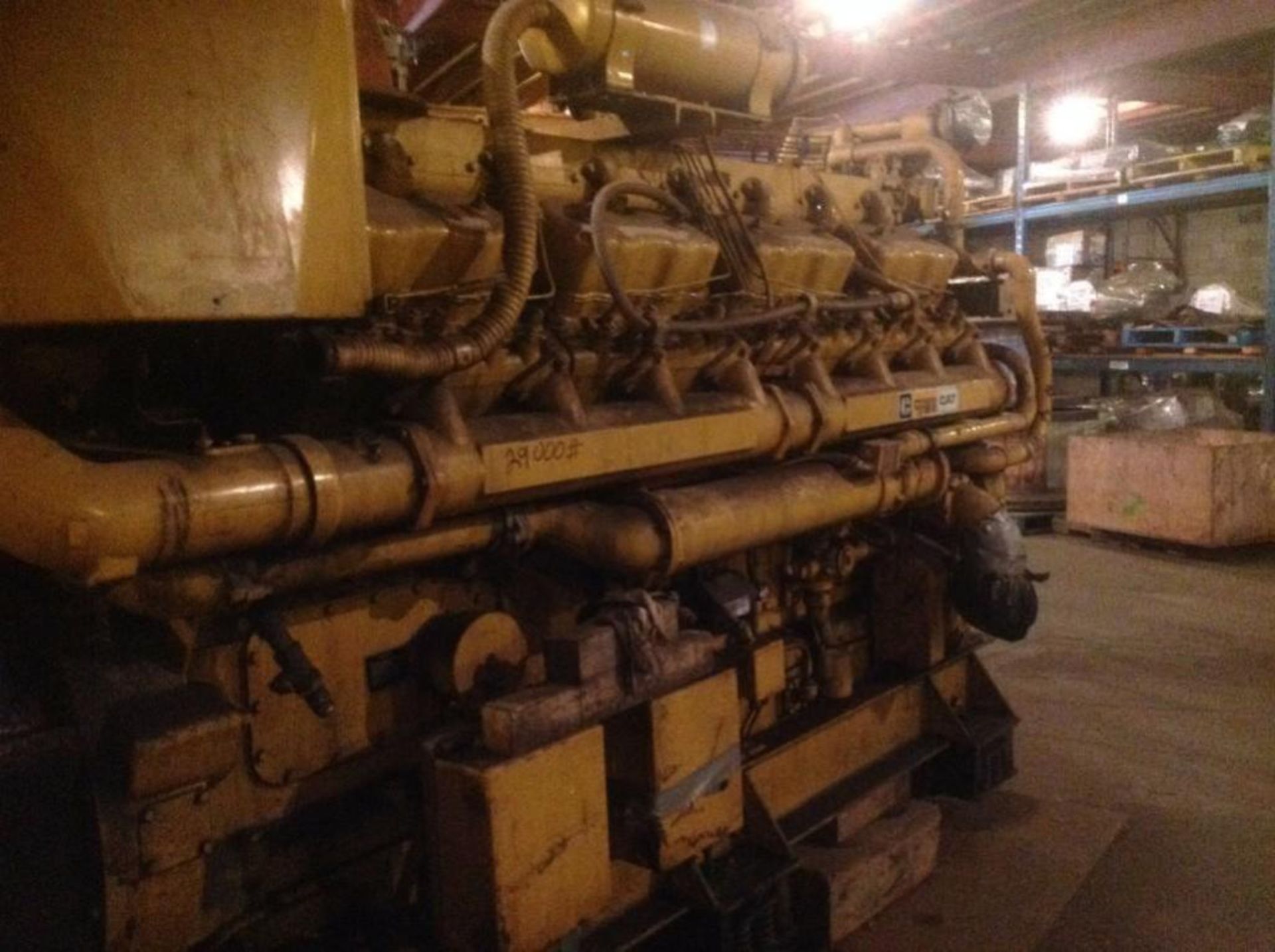 D398 CATERPILLAR ENGINE approx. 750HP 600KW GENERATOR SET D398 Caterpillar engine is a v-12, 4 strok